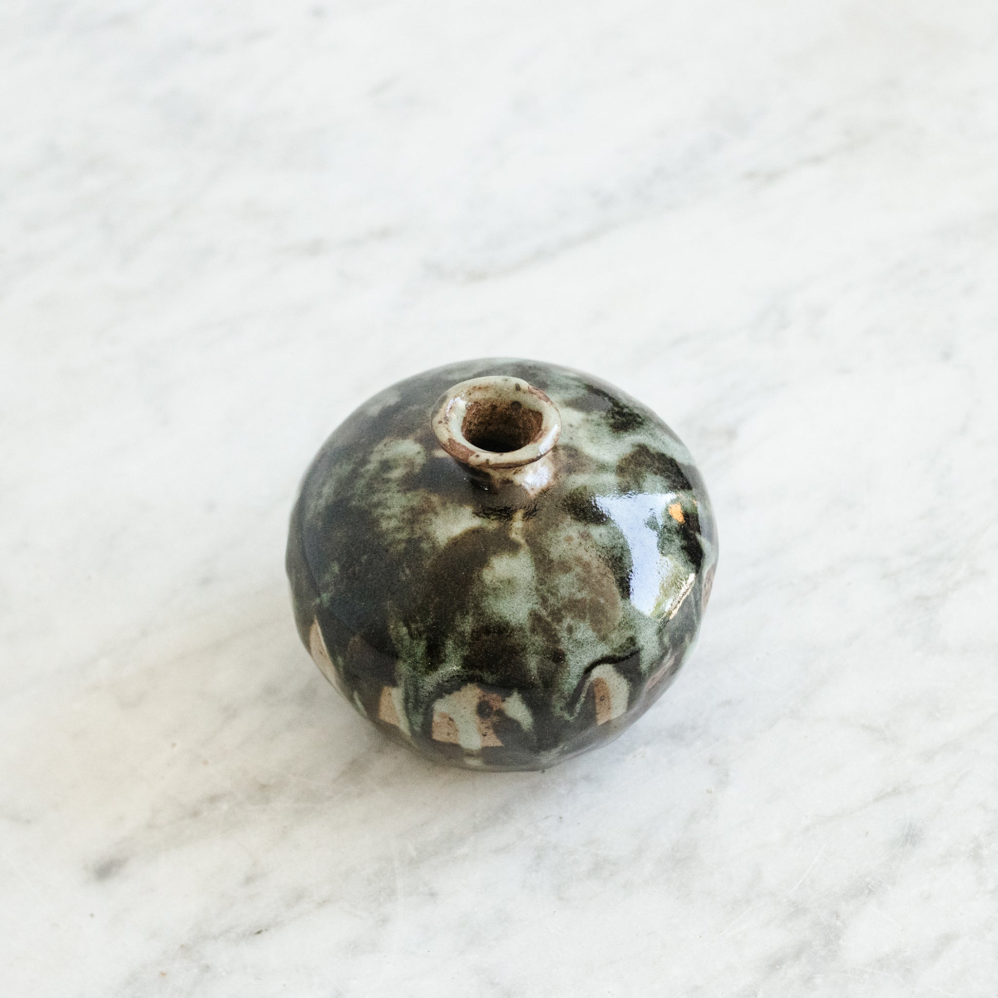 Petite Stoneware Bud Vase | Signed by Artist - elsie green - decor