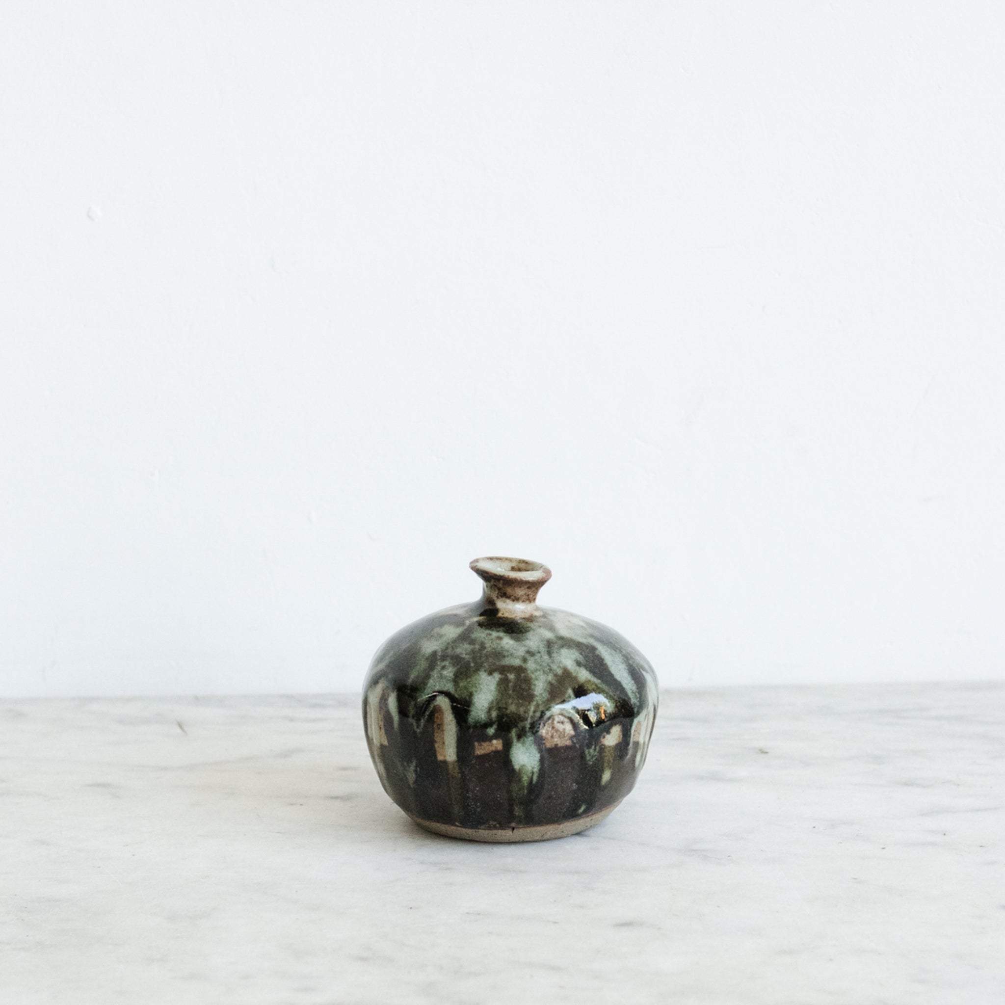 Petite Stoneware Bud Vase | Signed by Artist - elsie green - decor