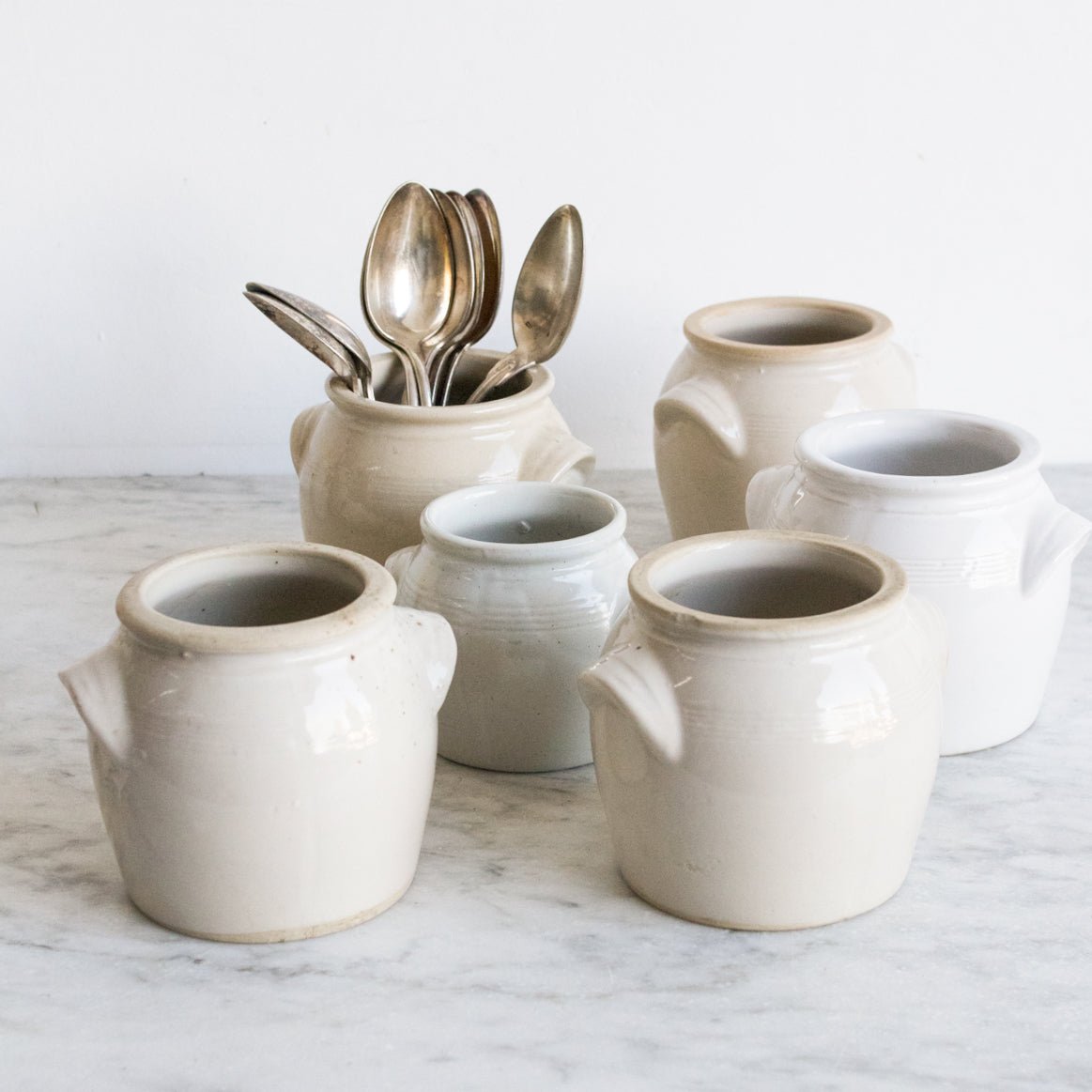 Petite Stoneware Crock - elsie green - The French Kitchen