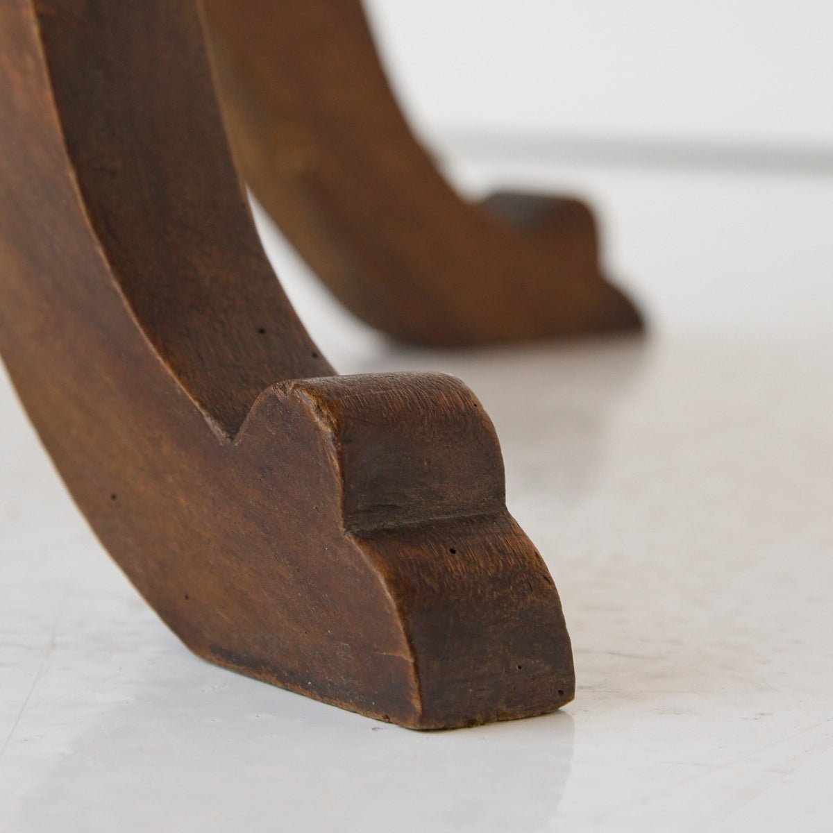 Petite Walnut Side Table - elsie green - furniture