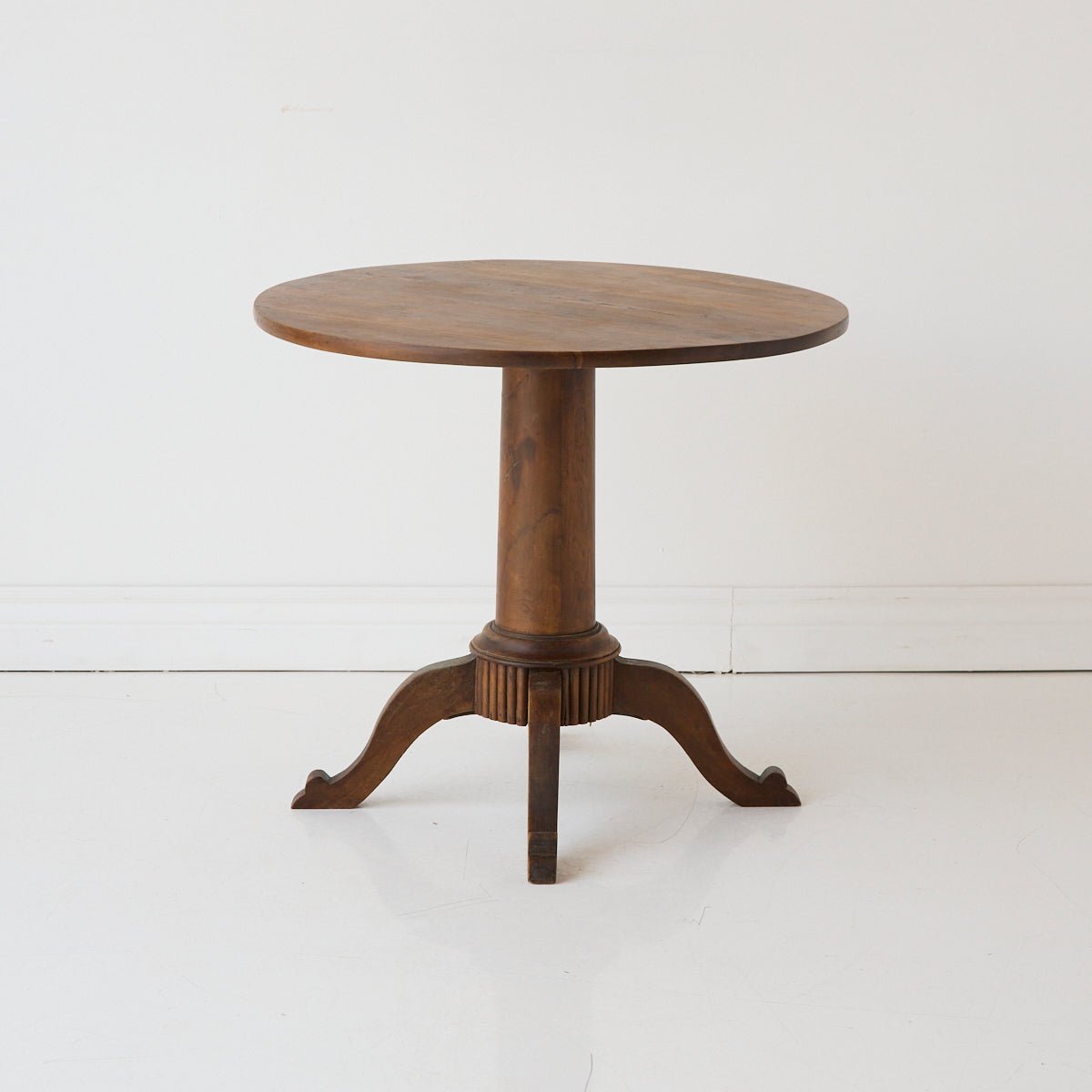 Petite Walnut Side Table - elsie green - furniture