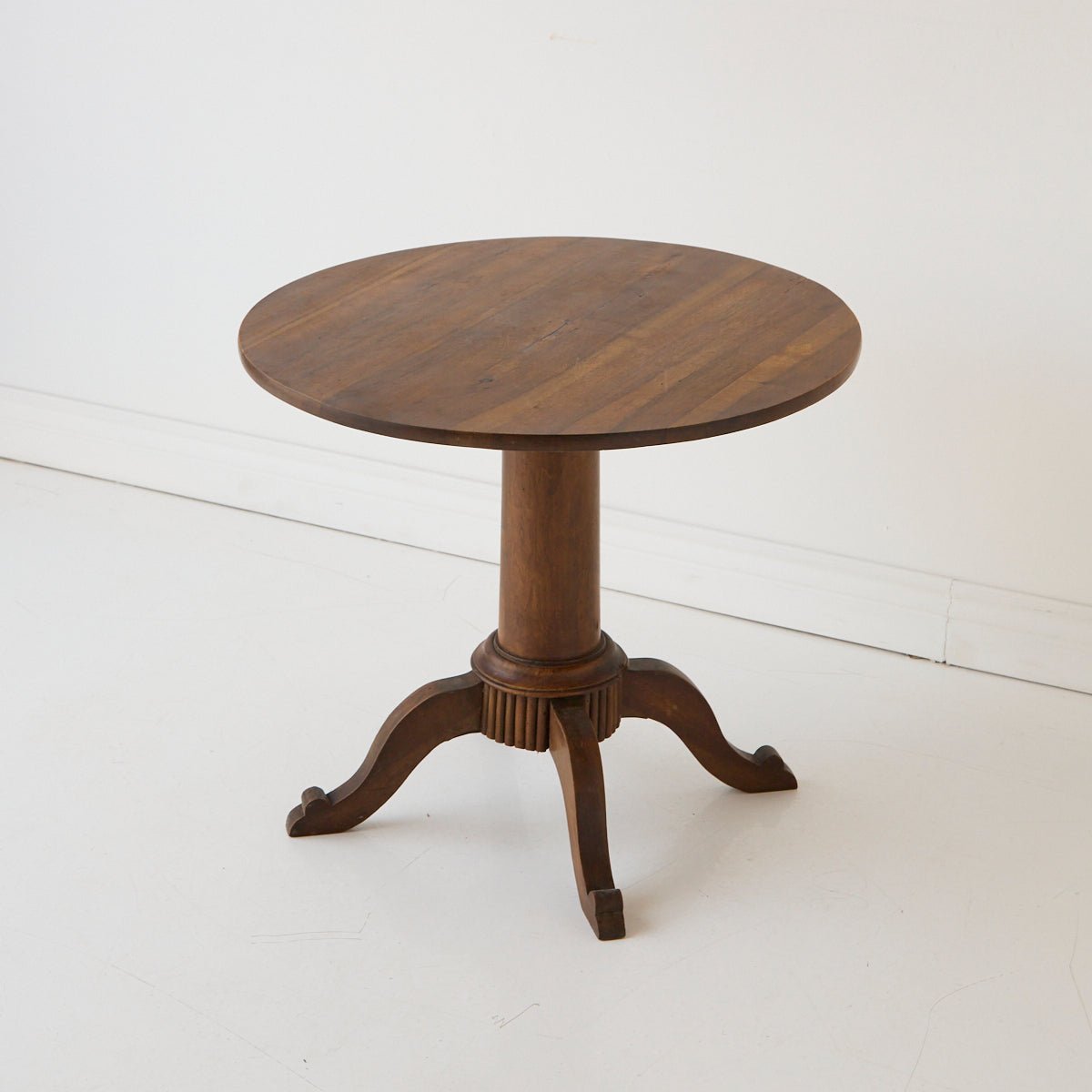 Petite Walnut Side Table - elsie green - furniture