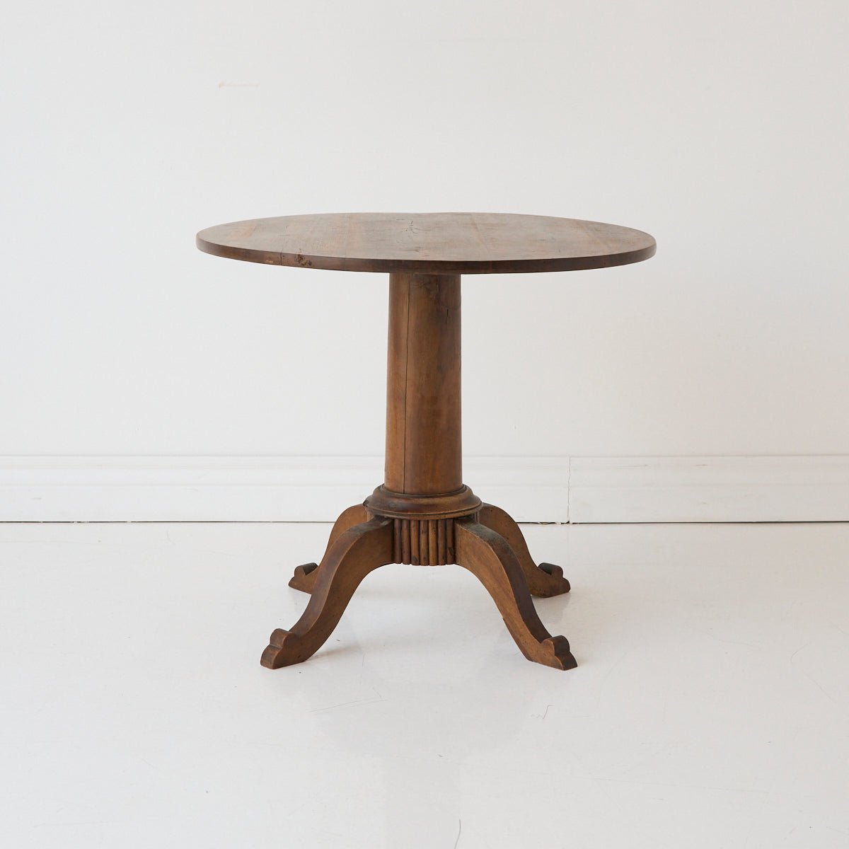 Petite Walnut Side Table - elsie green - furniture