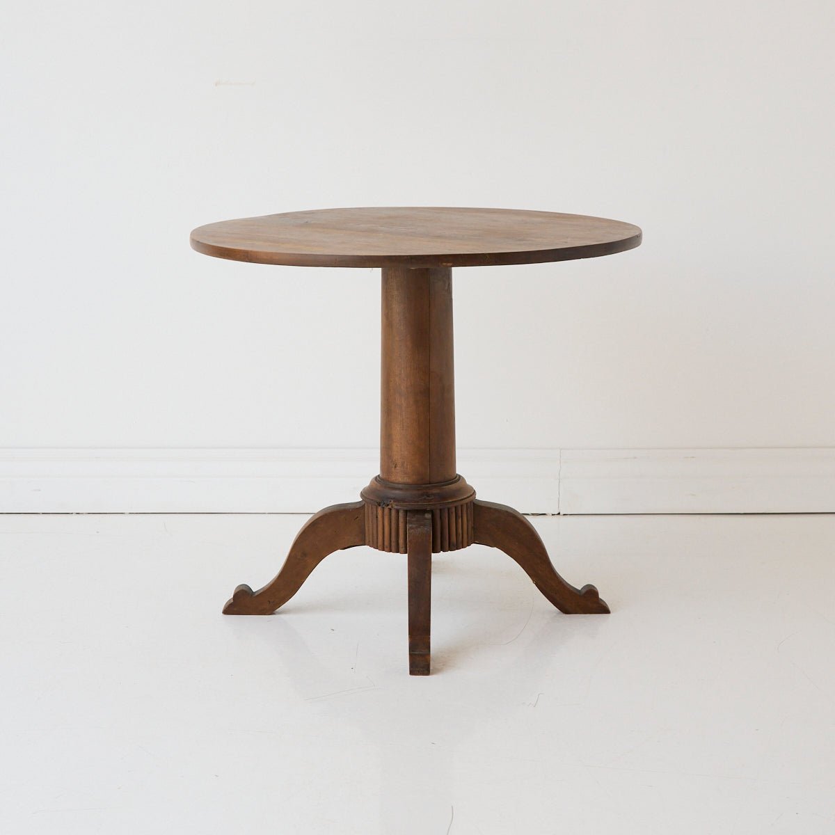 Petite Walnut Side Table - elsie green - furniture
