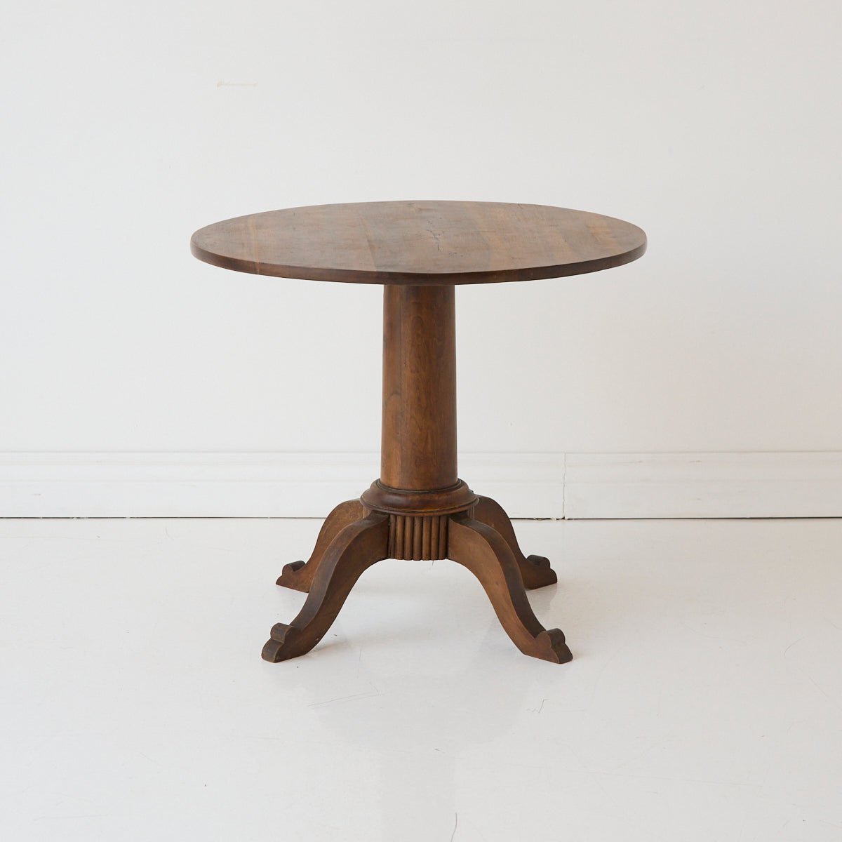 Petite Walnut Side Table - elsie green - furniture