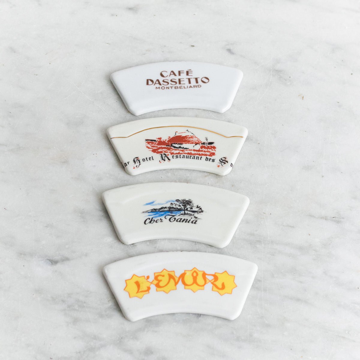 Pillyvuyt Hotel China Sample Set of 4 - elsie green - The French Kitchen