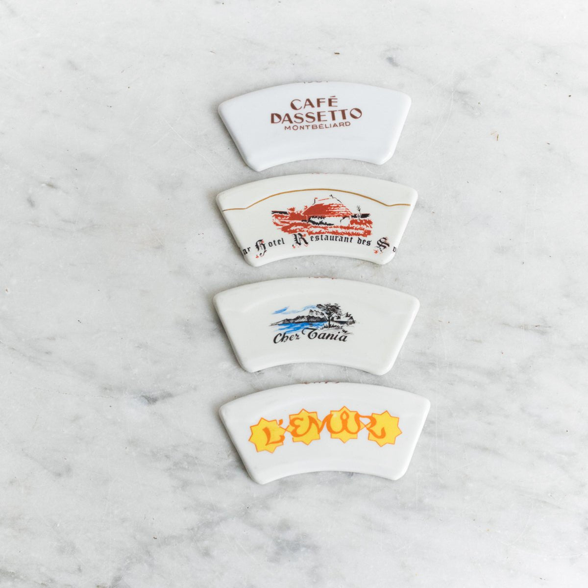 Pillyvuyt Hotel China Sample Set of 4 - elsie green - The French Kitchen