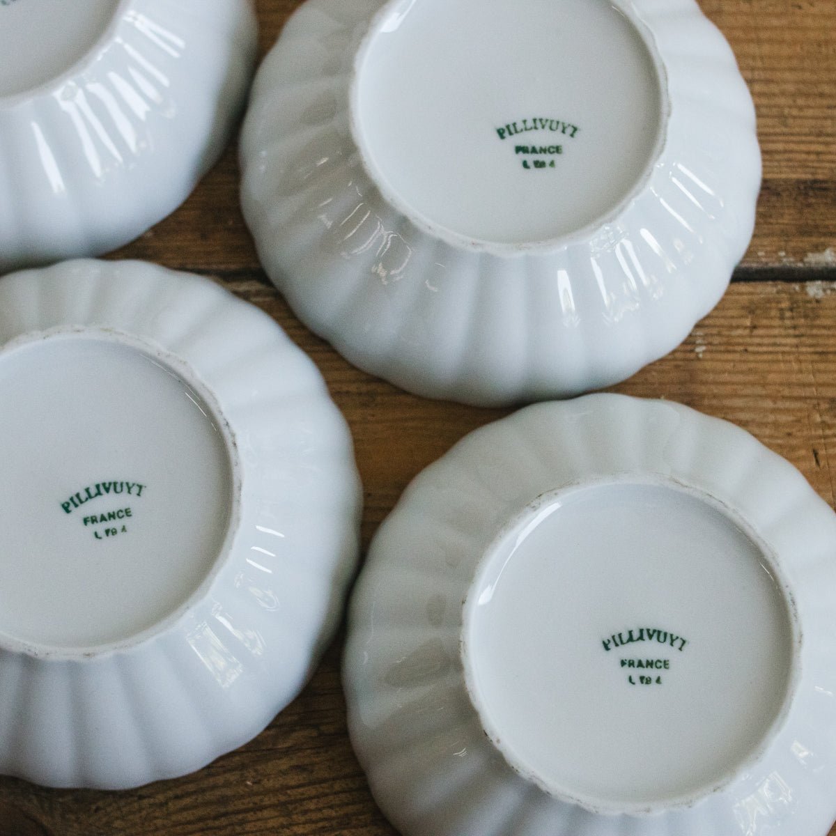 Pillyvuyt Porcelain Bowl Set of 5 - elsie green - the french kitchen
