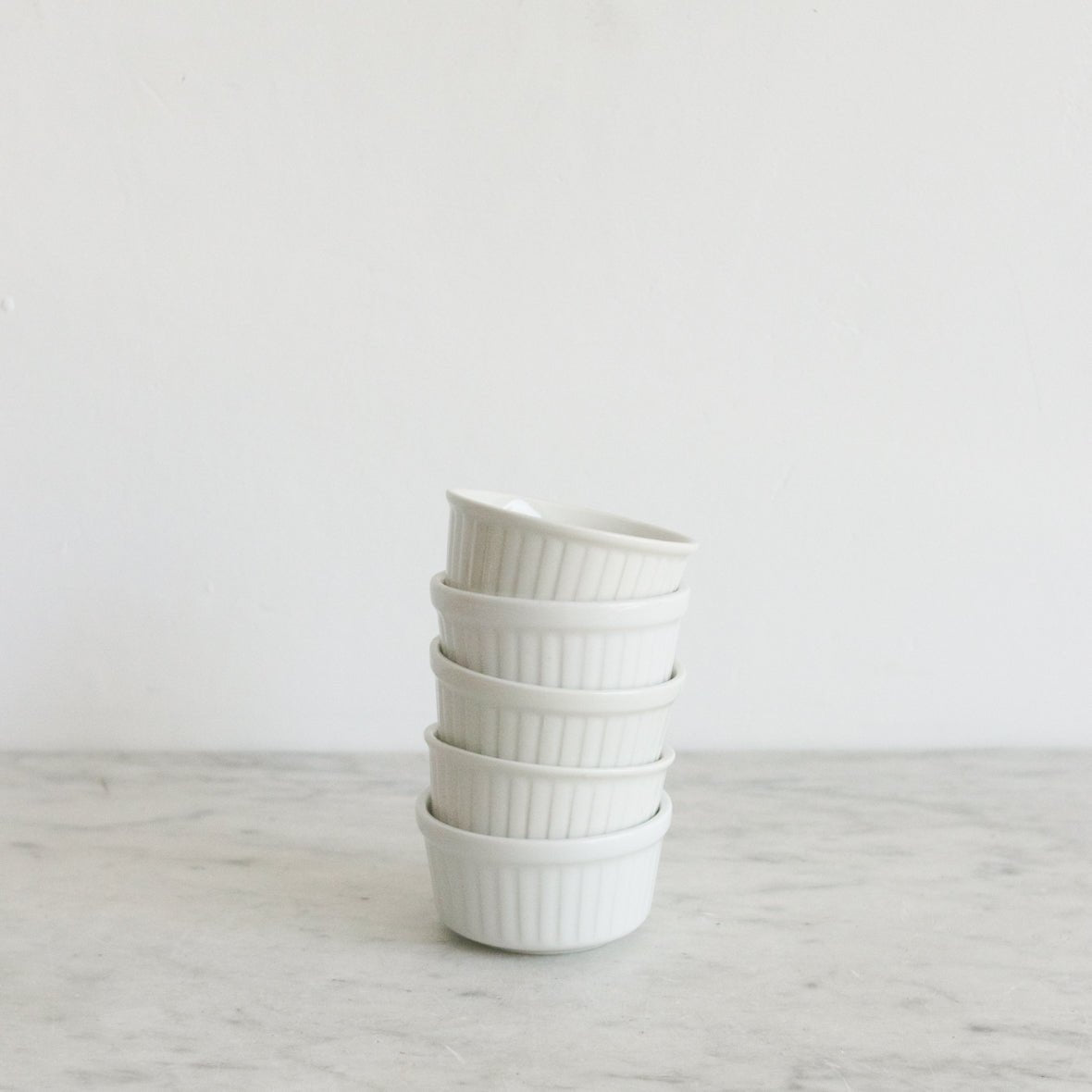 Porcelain Ramekin Set of 5 - elsie green - The French Kitchen