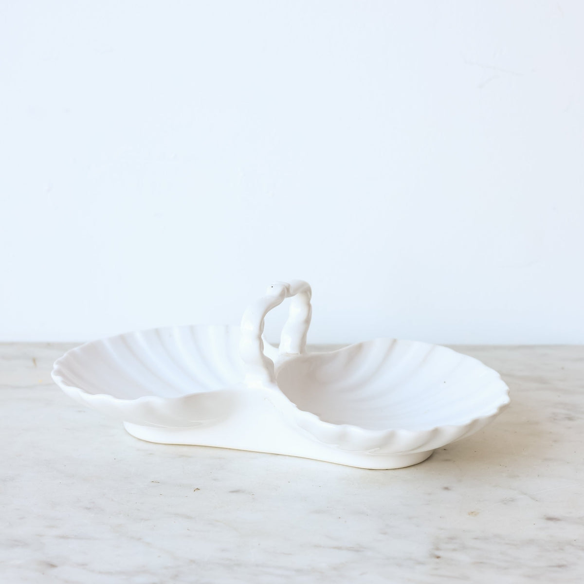 Porcelain Shell Server - elsie green - the french kitchen