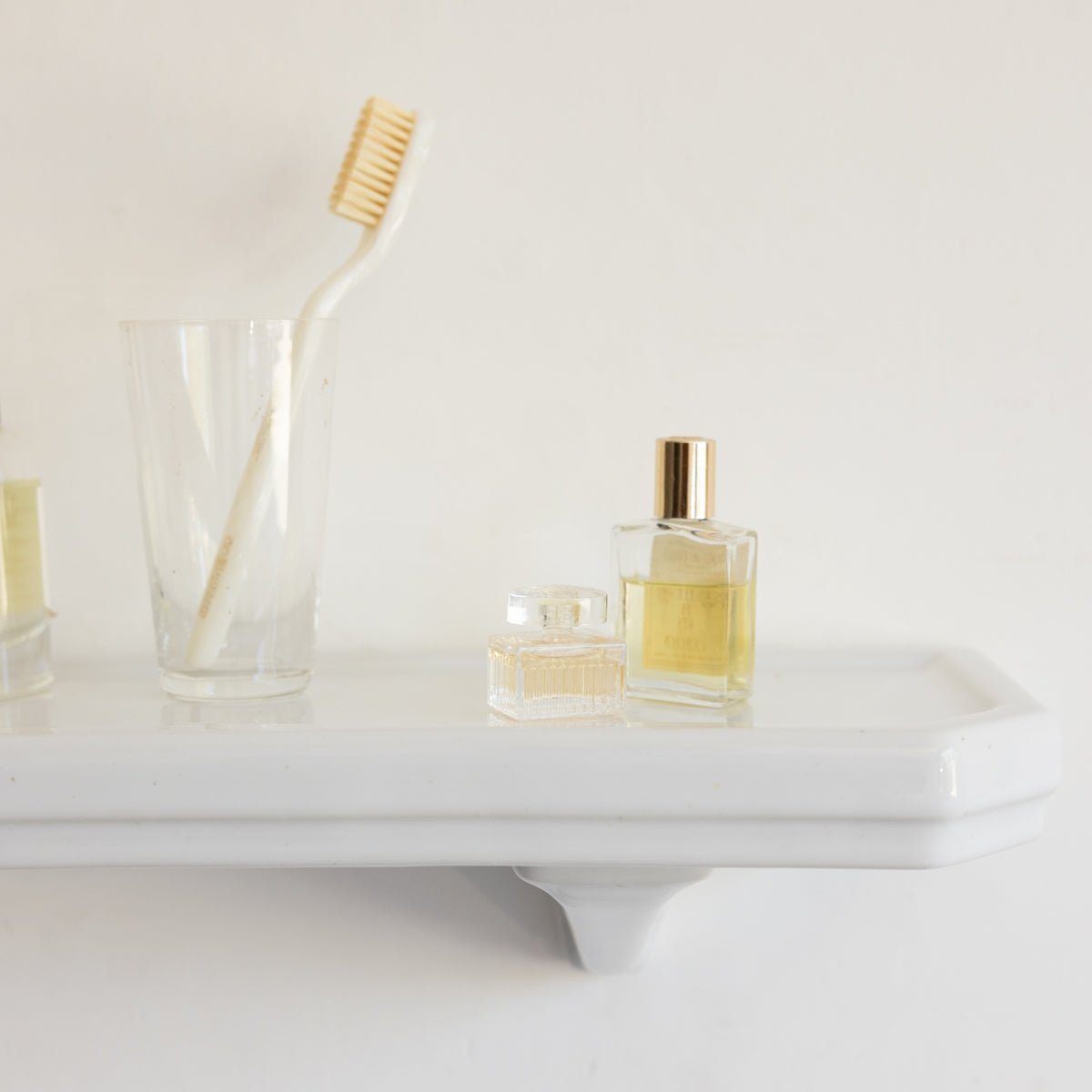 Porcelain Vanity Shelf - elsie green - decor
