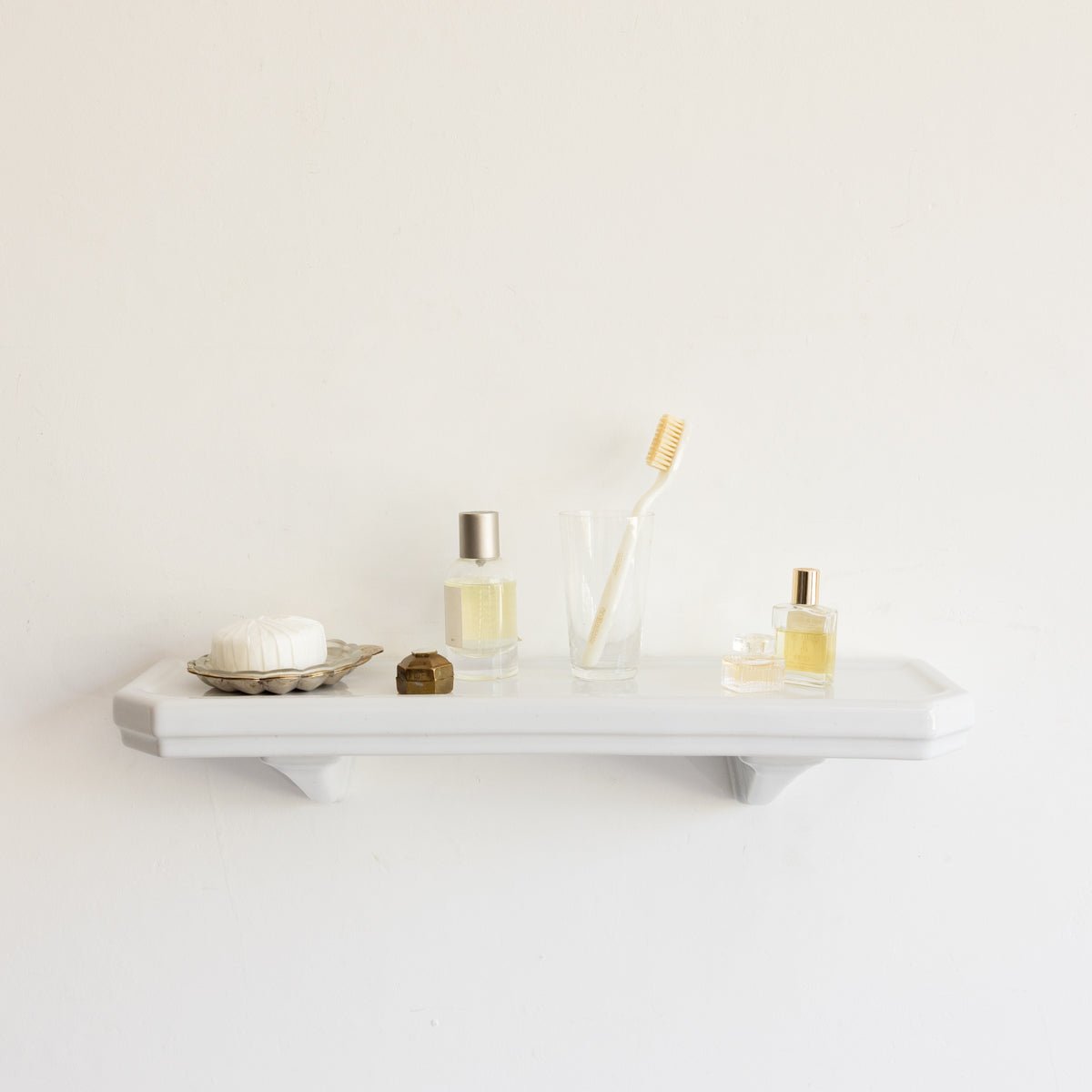 Porcelain Vanity Shelf - elsie green - decor