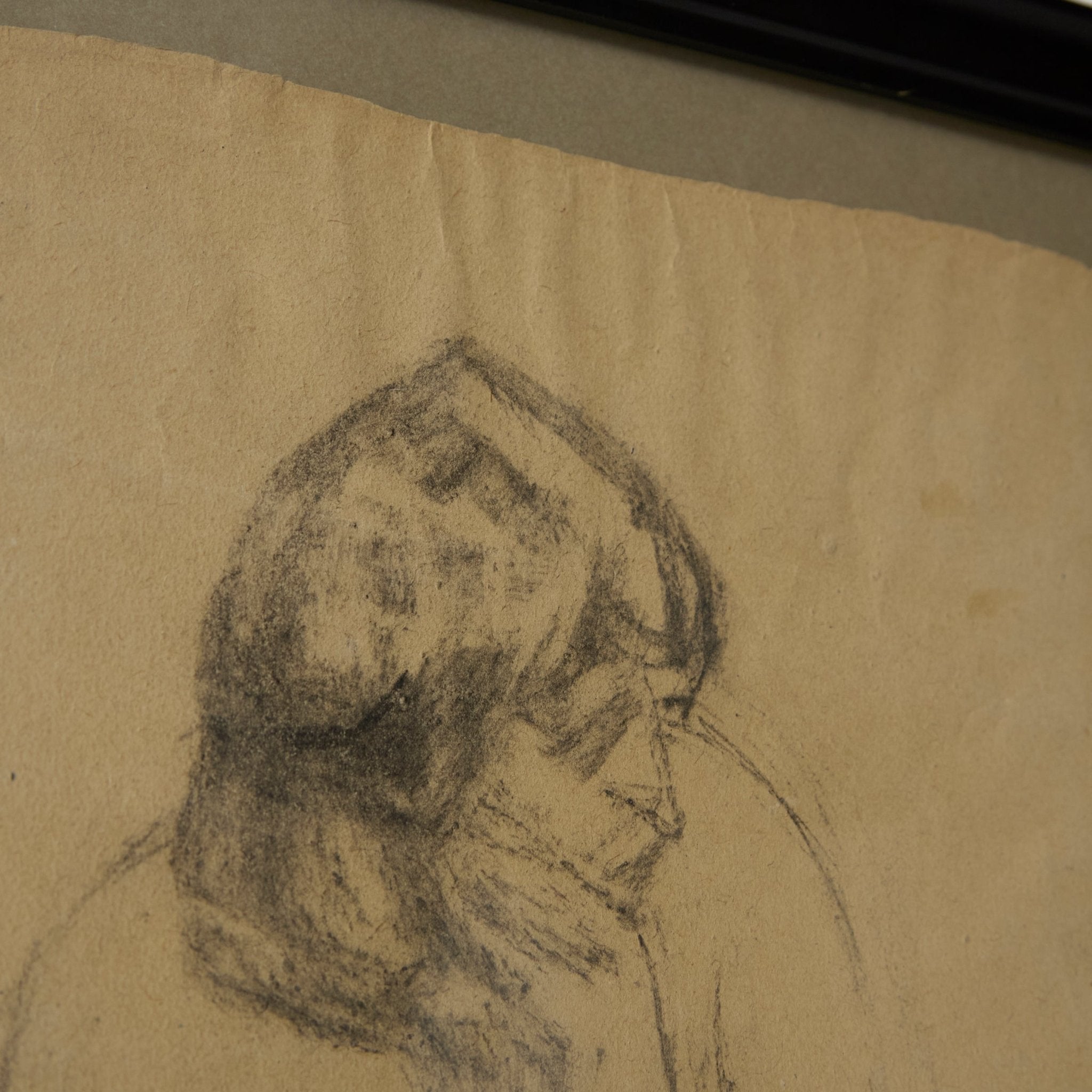 Portrait of Seated Woman - elsie green - art