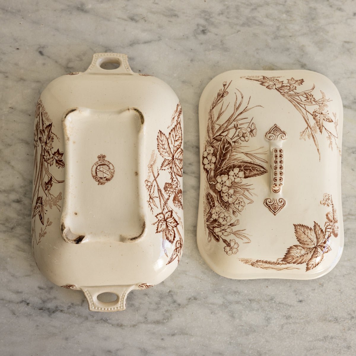 Primrose Transferware Tureen - elsie green - the french kitchen