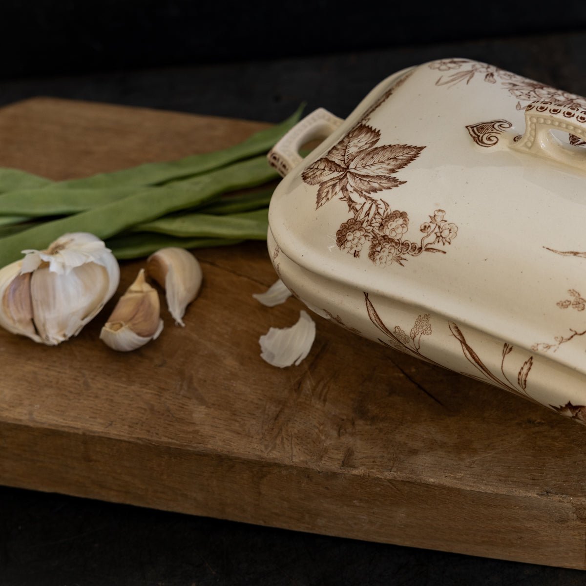 Primrose Transferware Tureen - elsie green - the french kitchen