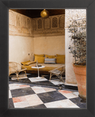 Private Alcove in Marrakech Printed Photograph - elsie green - Art