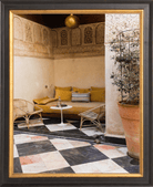 Private Alcove in Marrakech Printed Photograph - elsie green - Art