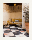 Private Alcove in Marrakech Printed Photograph - elsie green - Art