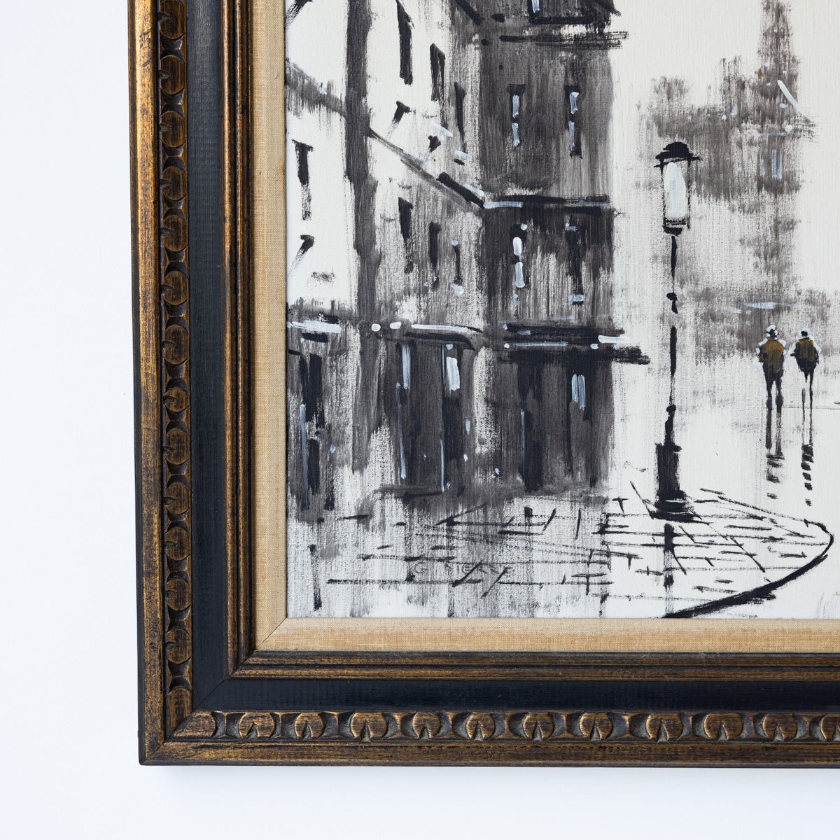 Rainy Day in Paris Oil Painting - elsie green - art