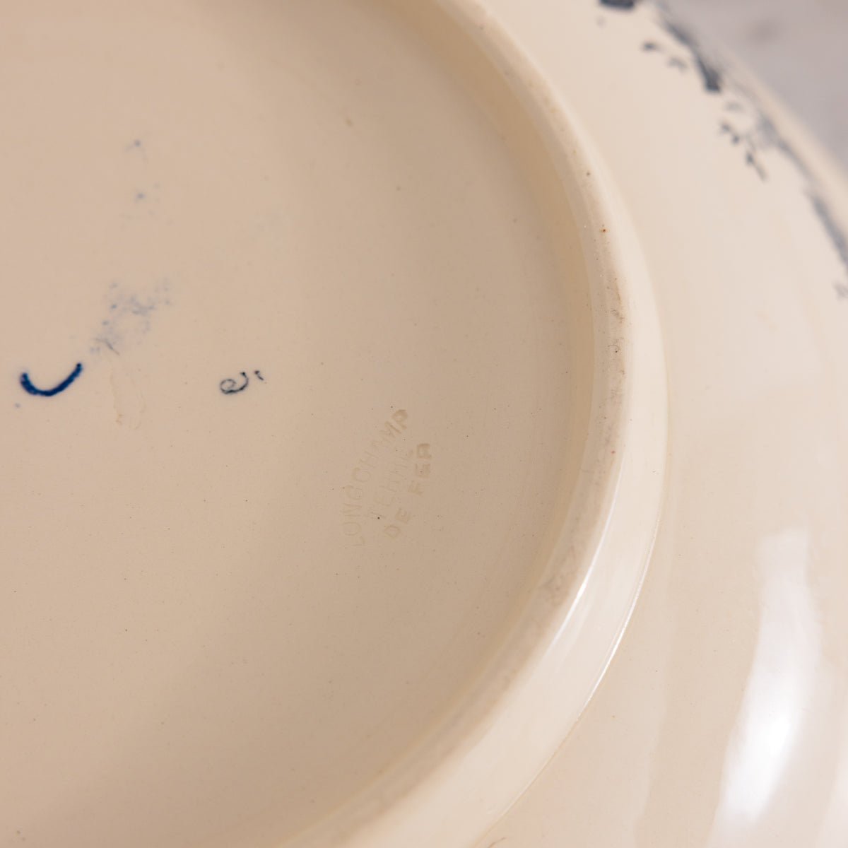Rameau Longchamp Transferware Serving Bowl - elsie green - the french kitchen