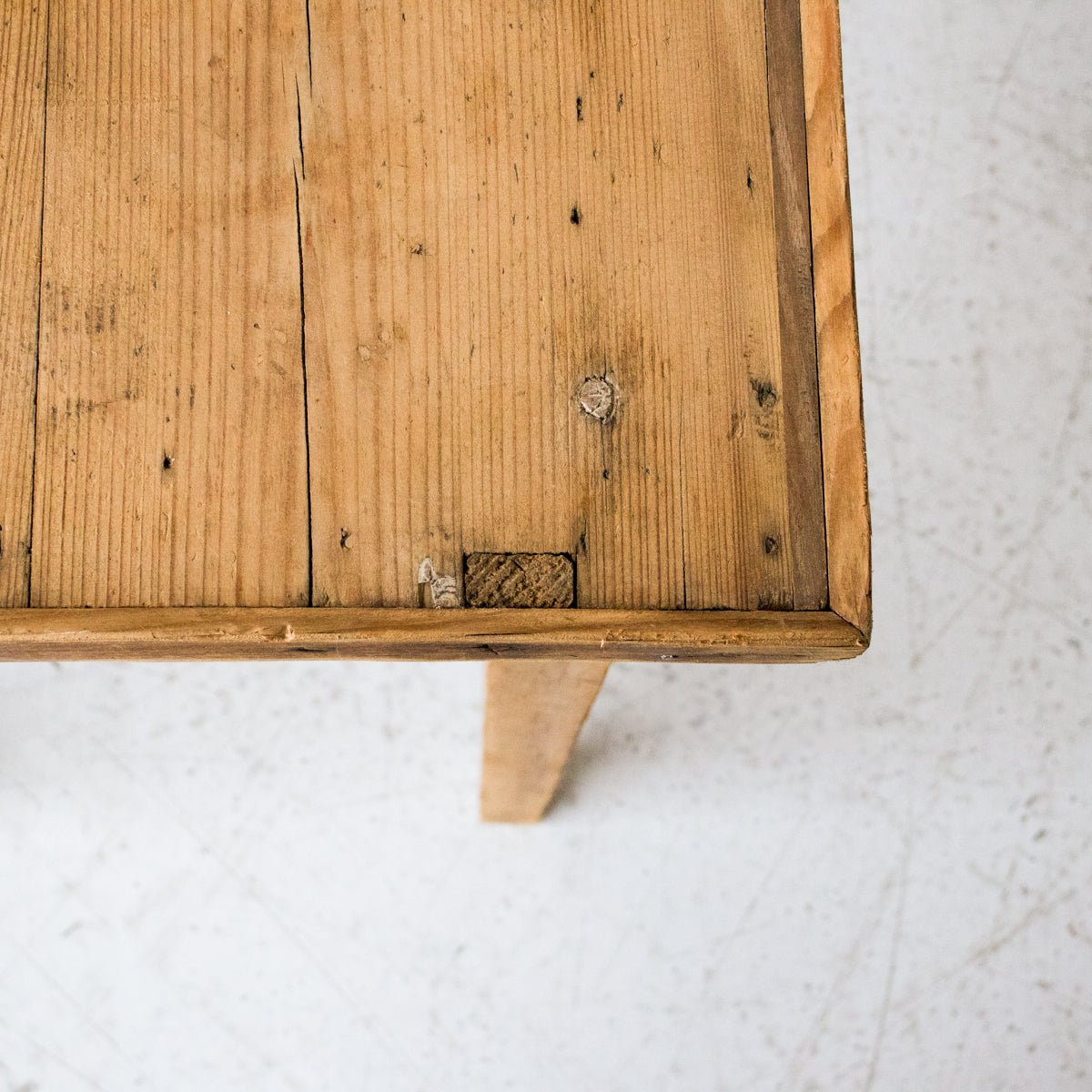 Raw Pine Tonette Bedside Table - elsie green - furniture