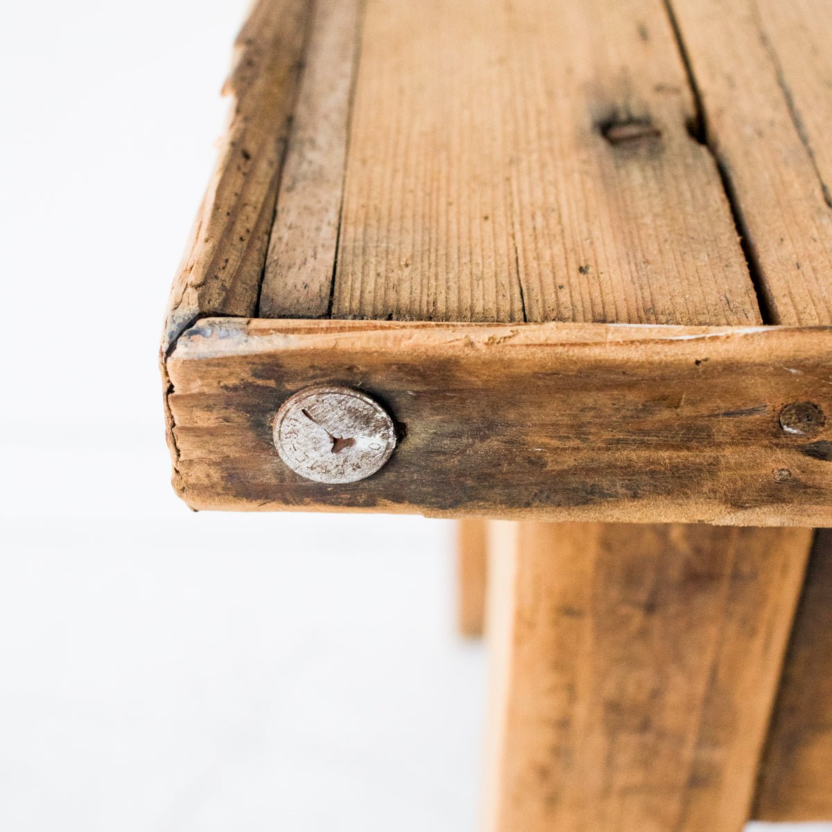 Raw Pine Tonette Bedside Table - elsie green - furniture