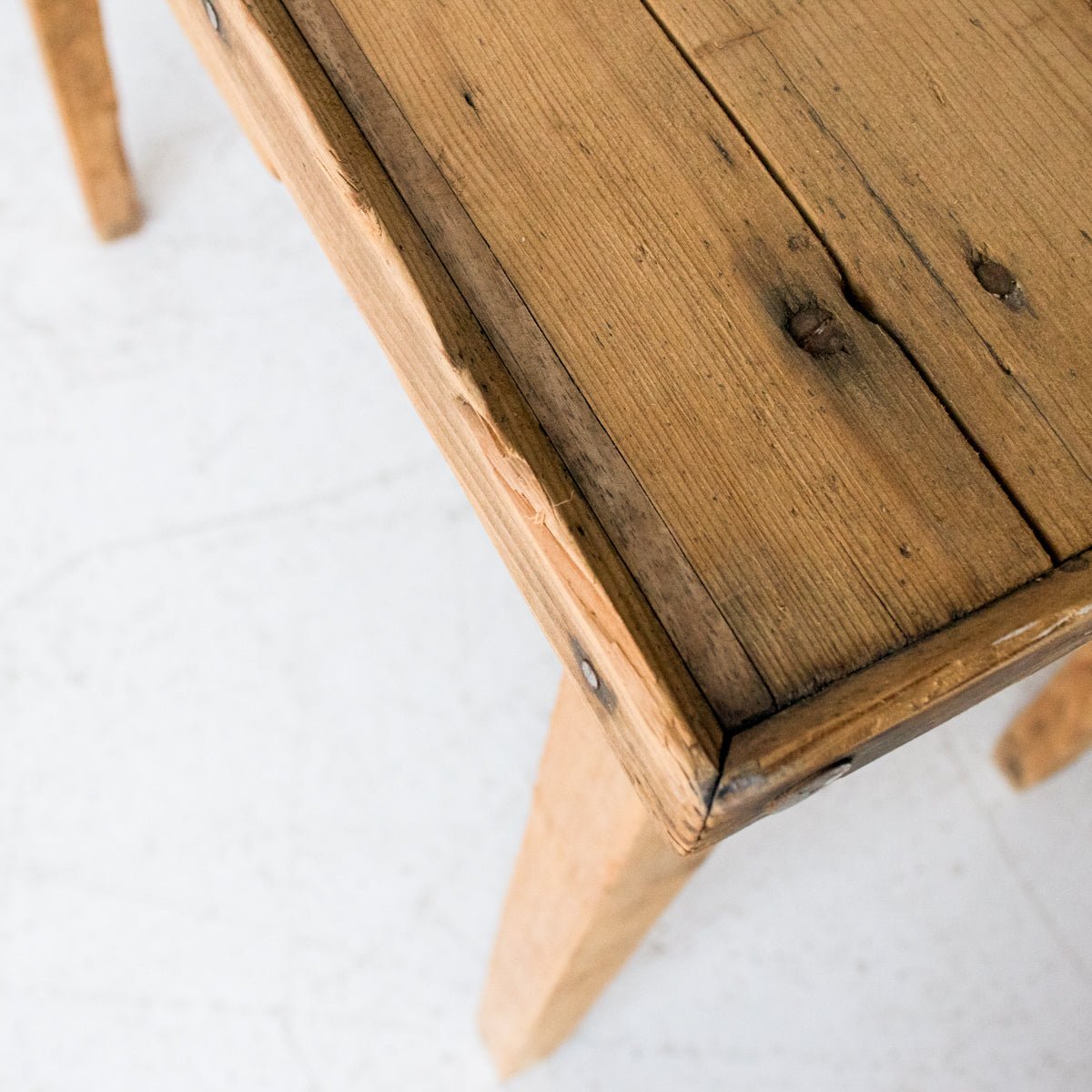 Raw Pine Tonette Bedside Table - elsie green - furniture