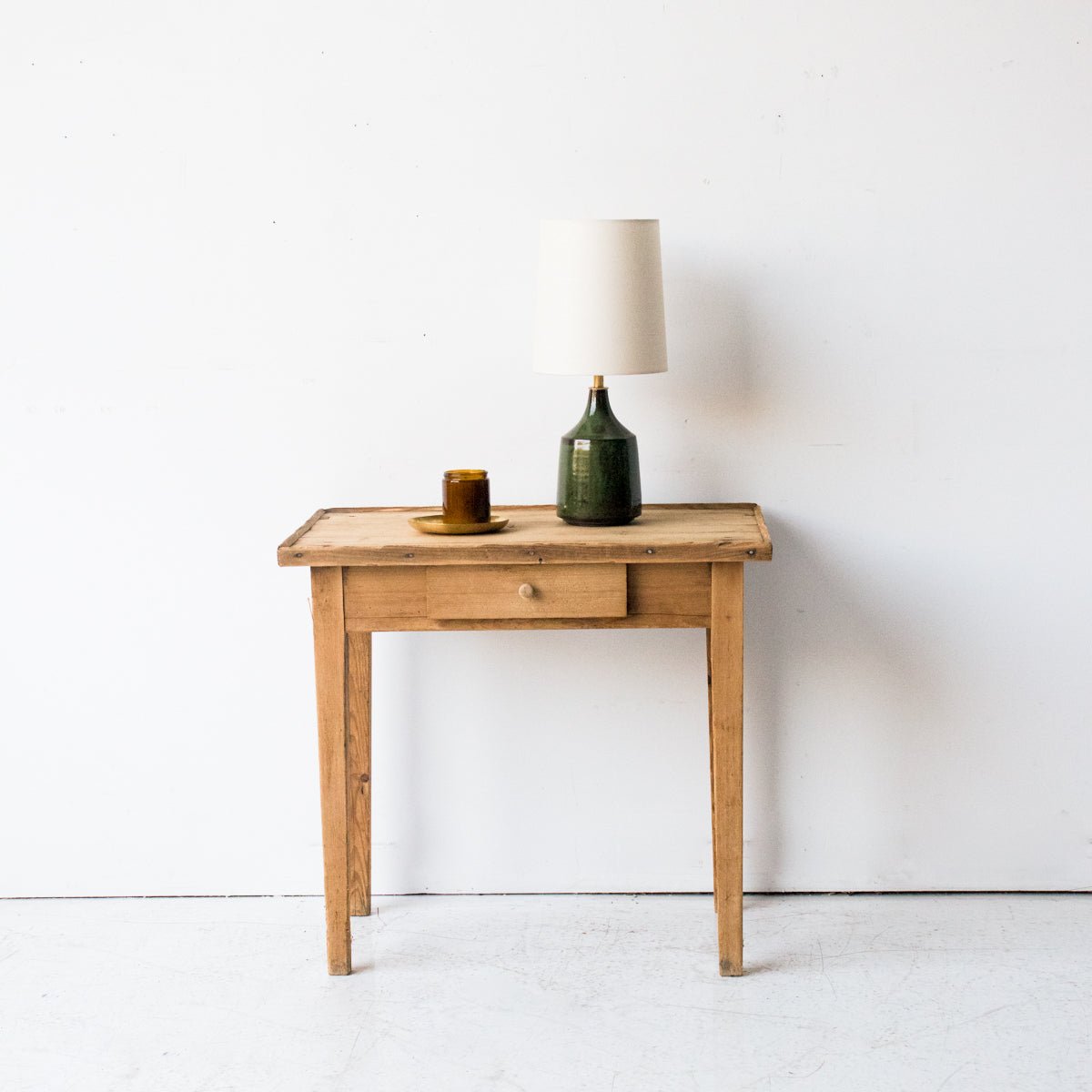 Raw Pine Tonette Bedside Table - elsie green - furniture