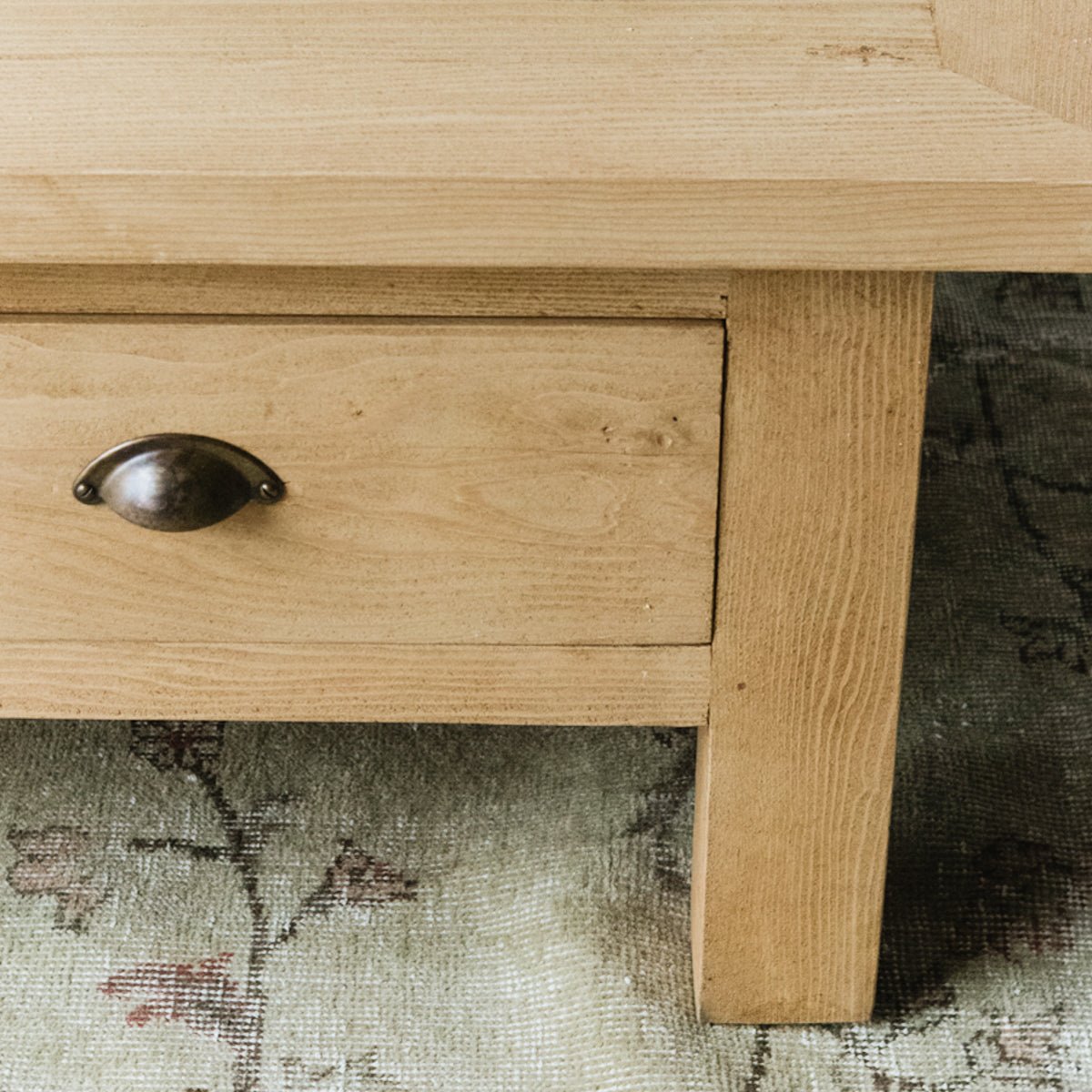 Reclaimed Wood Bread Board Coffee Table | Floor Sample - elsie green - reclaimed wood furniture