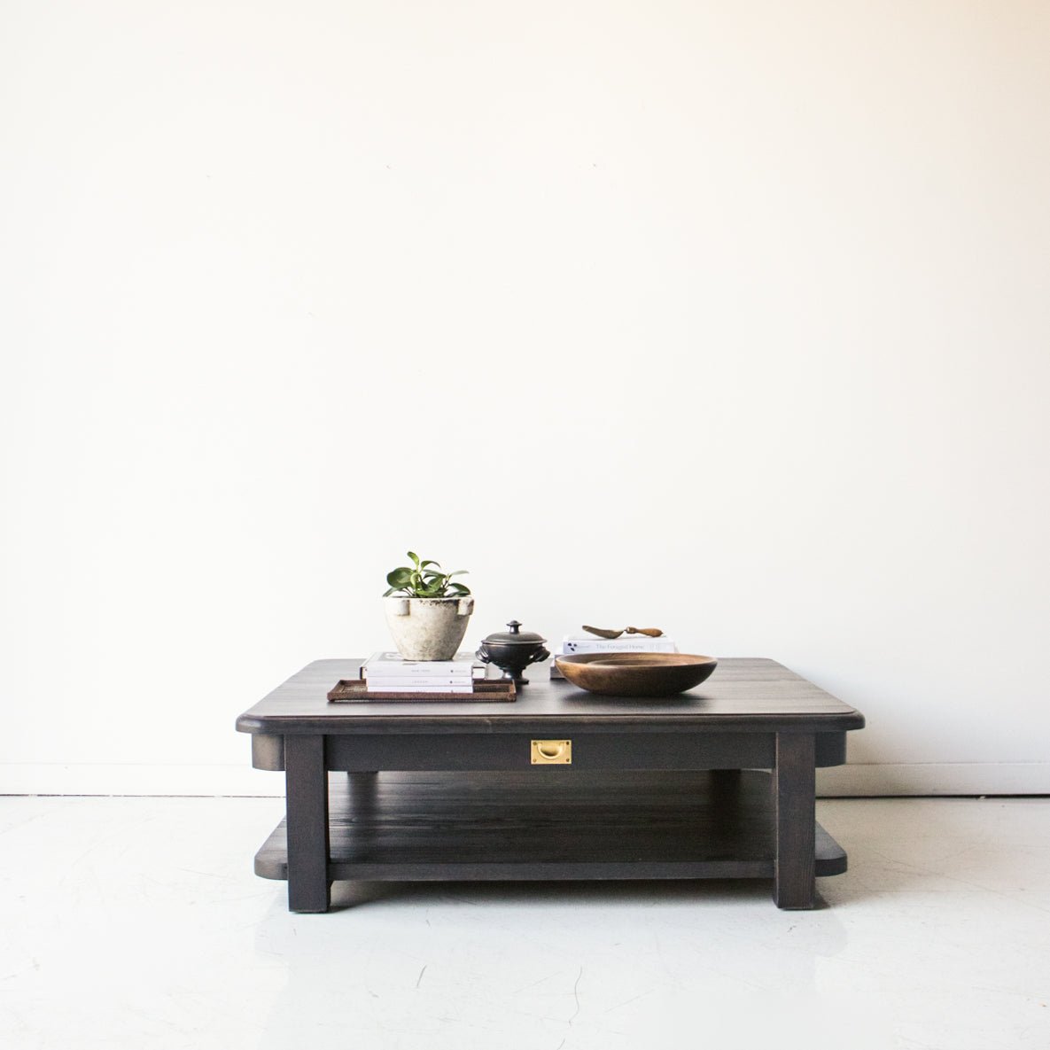 Reclaimed Wood Campaign Coffee Table - elsie green - reclaimed wood furniture