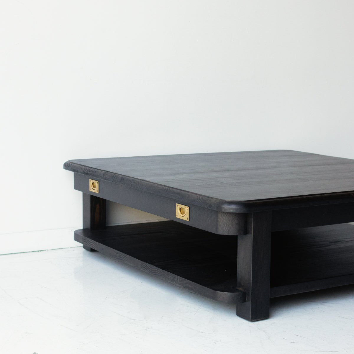 Reclaimed Wood Campaign Coffee Table - elsie green - reclaimed wood furniture