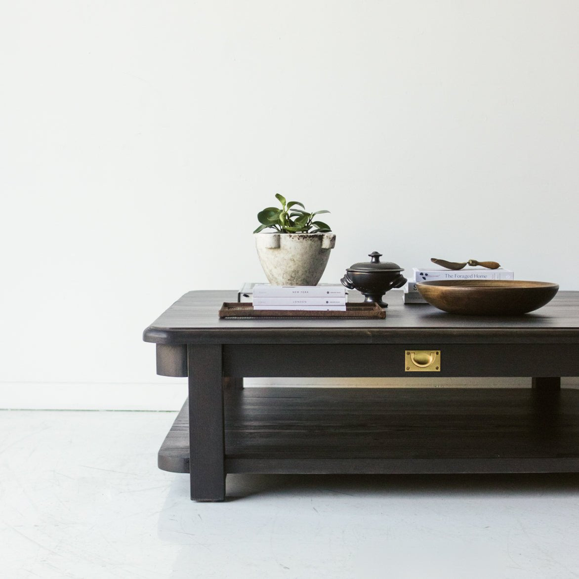 Reclaimed Wood Campaign Coffee Table - elsie green - reclaimed wood furniture