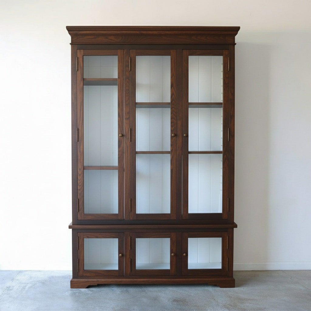 Reclaimed Wood China Closet - elsie green - Custom Furniture