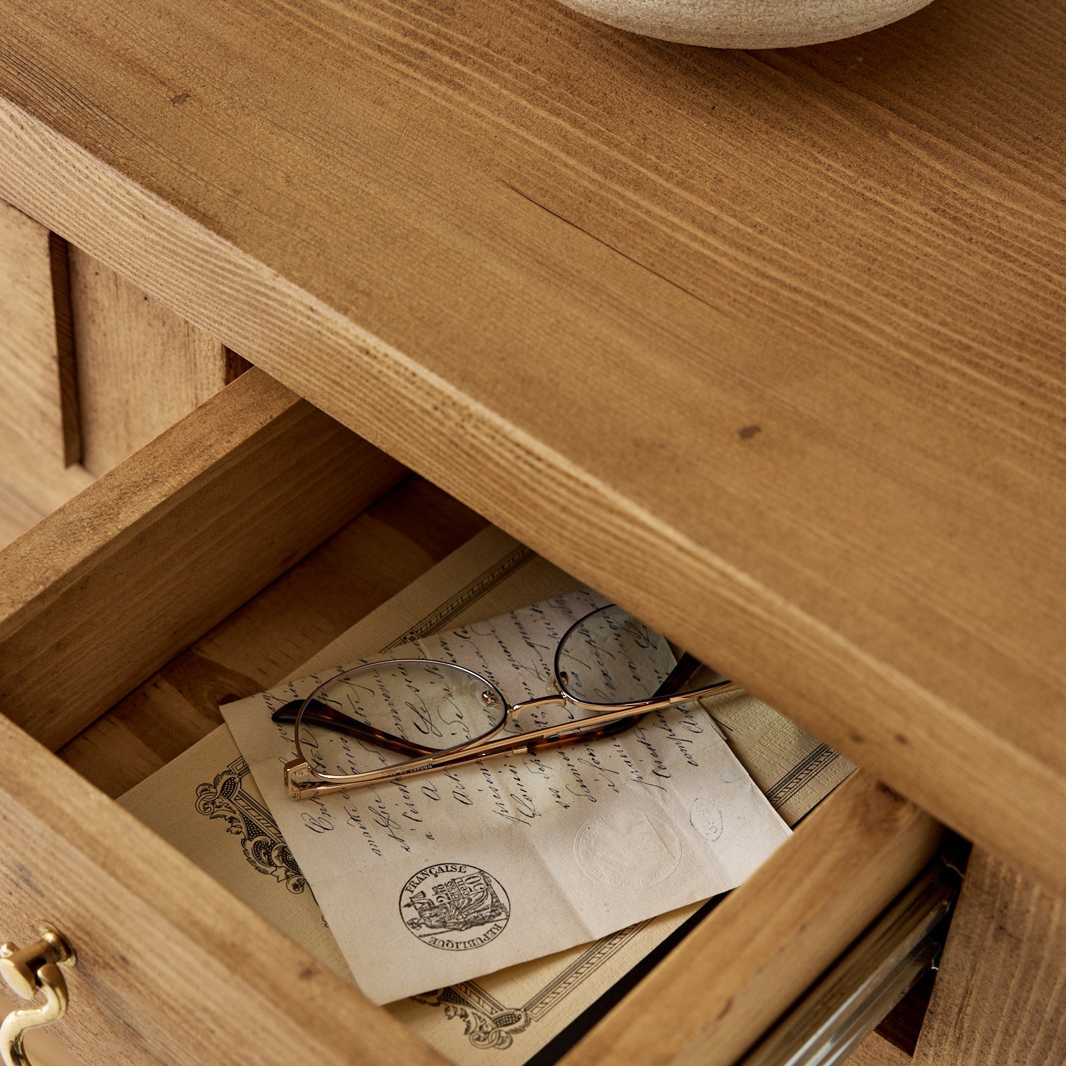 Reclaimed Wood Farmhouse Baker's Cabinet | Floor Sample - elsie green - Custom Furniture