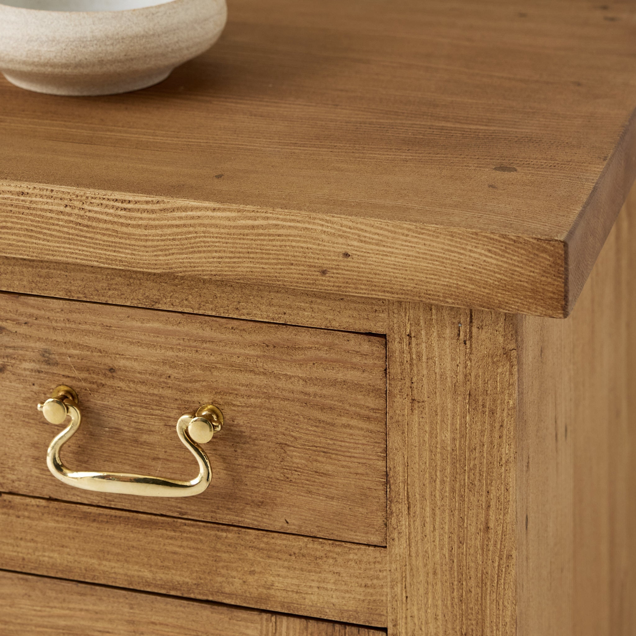 Reclaimed Wood Farmhouse Baker's Cabinet | Floor Sample - elsie green - Custom Furniture