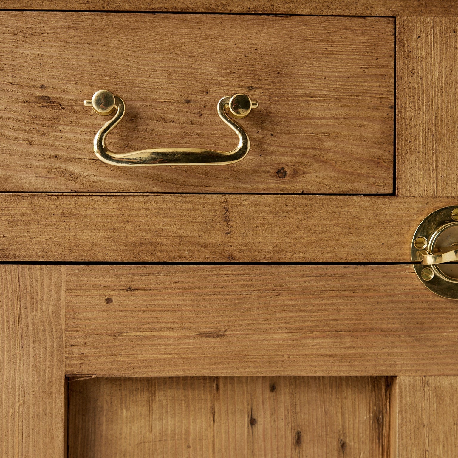 Reclaimed Wood Farmhouse Baker's Cabinet | Floor Sample - elsie green - Custom Furniture