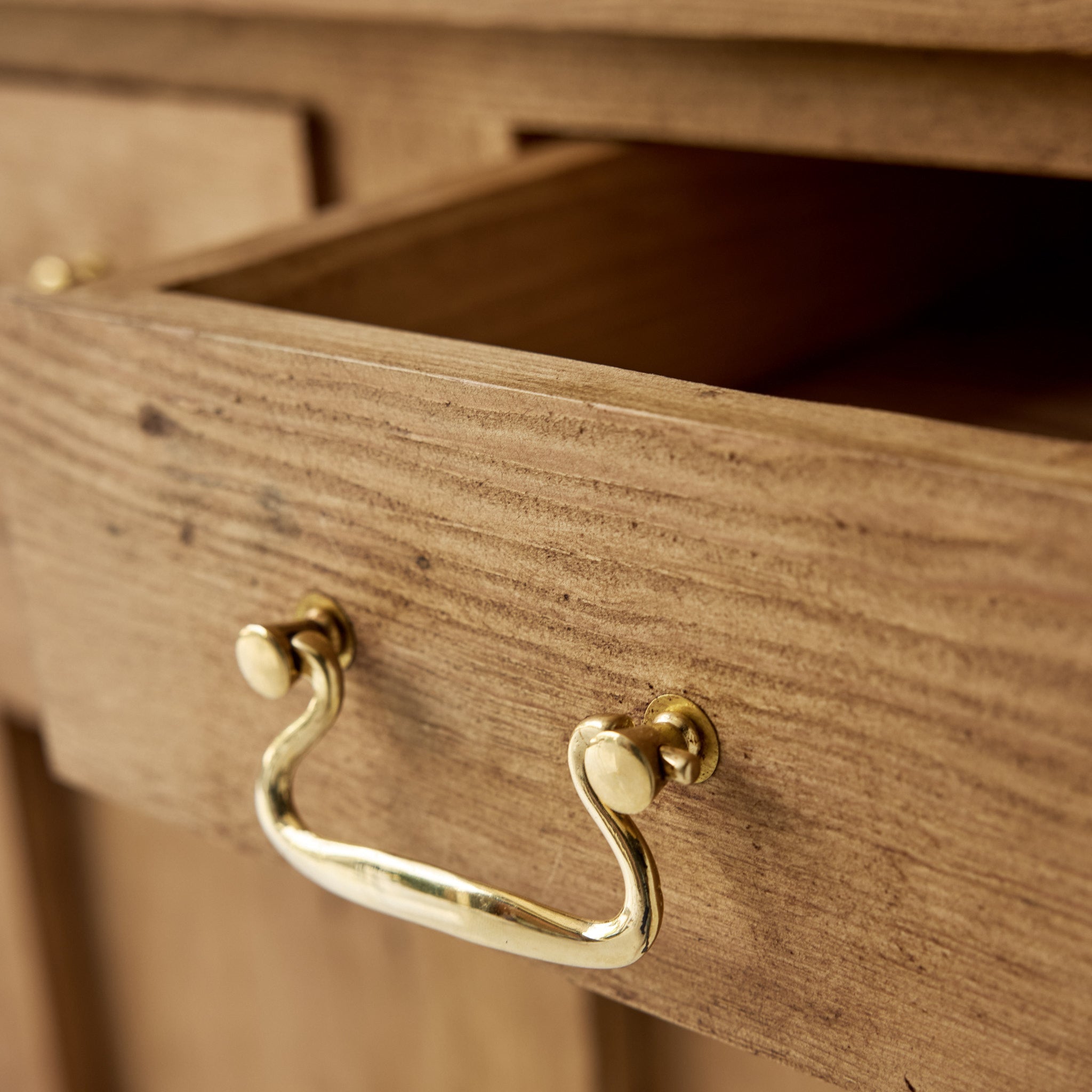 Reclaimed Wood Farmhouse Baker's Cabinet | Floor Sample - elsie green - Custom Furniture