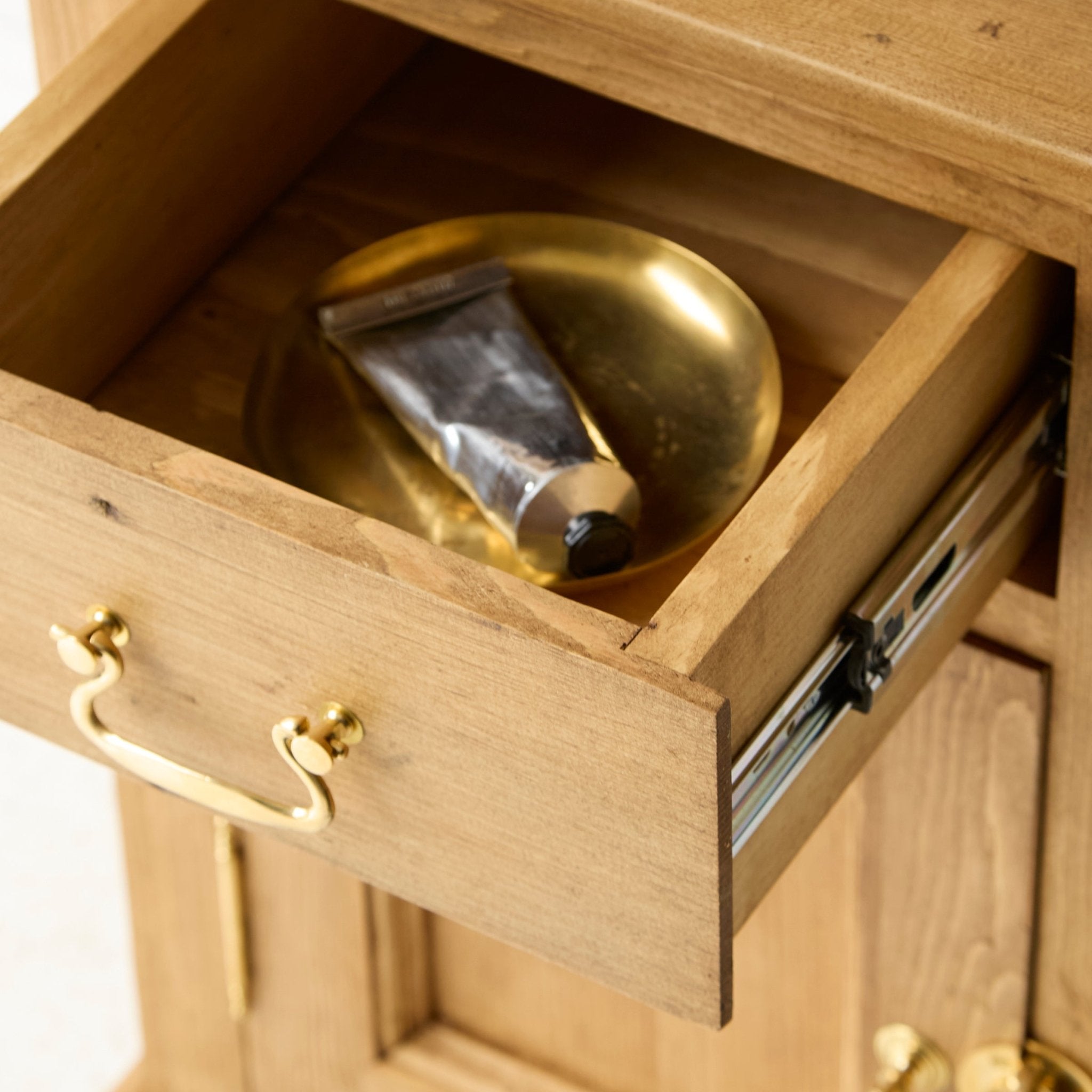 Reclaimed Wood Farmhouse Bedside Table - elsie green - reclaimed wood furniture