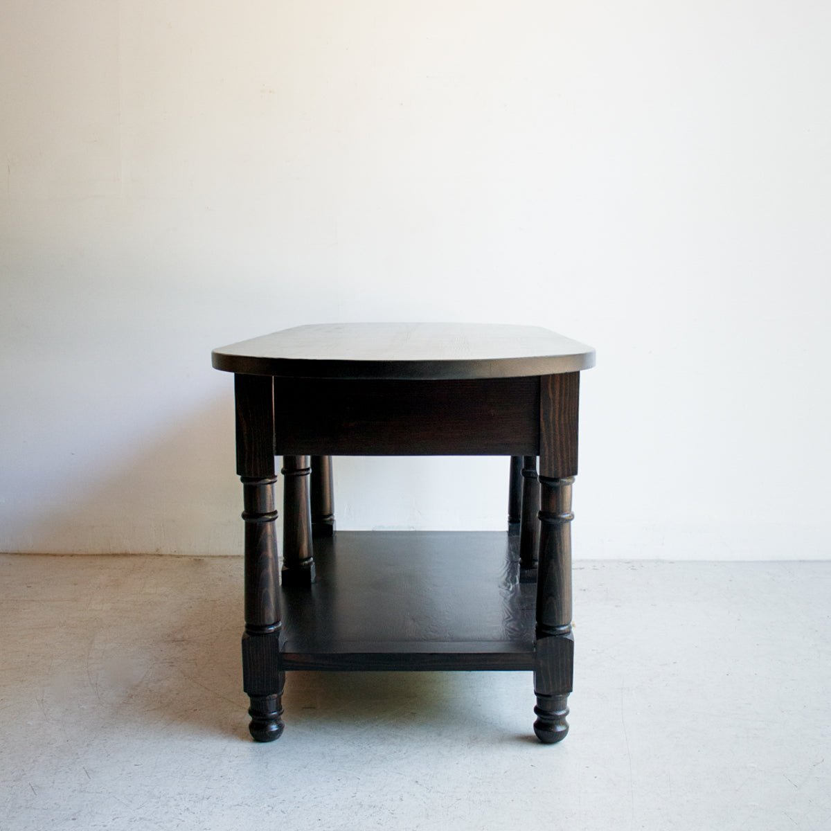 Reclaimed Wood Island - elsie green - Custom Furniture