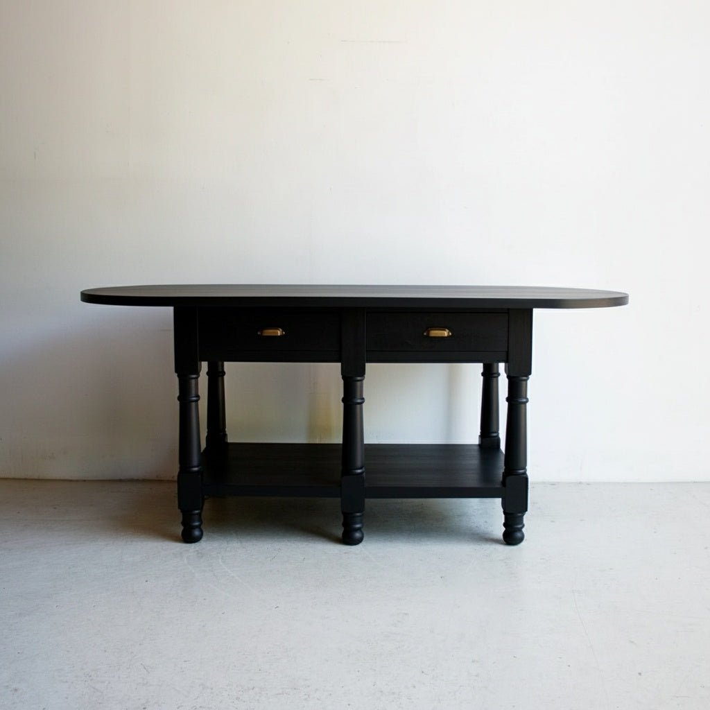 Reclaimed Wood Island - elsie green - Custom Furniture
