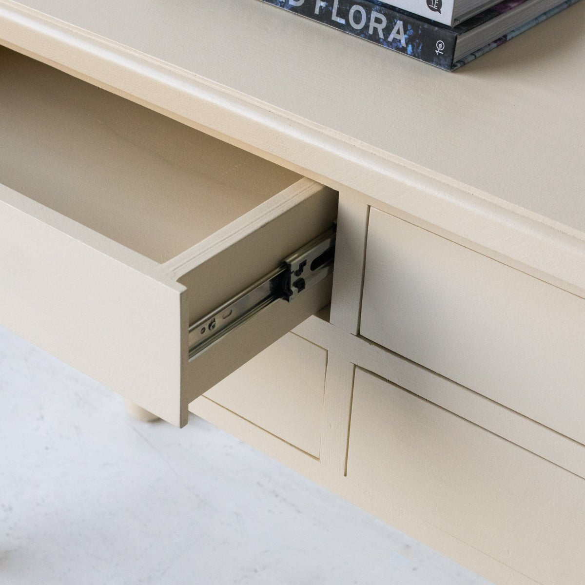 Reclaimed Wood Linen Press - elsie green - Custom Furniture