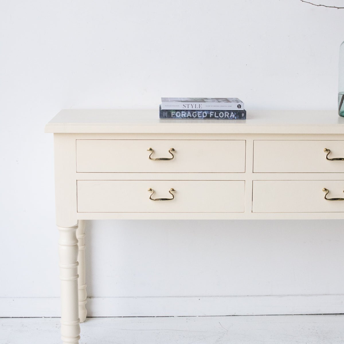 Reclaimed Wood Linen Press - elsie green - Custom Furniture