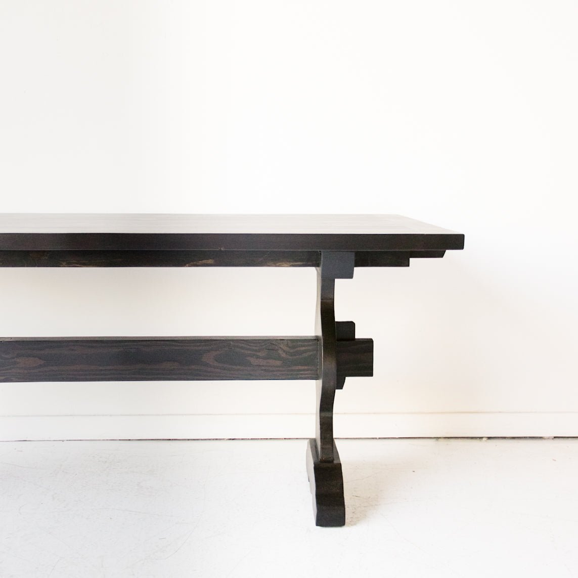Reclaimed Wood Monastery Dining Table - elsie green - reclaimed wood furniture
