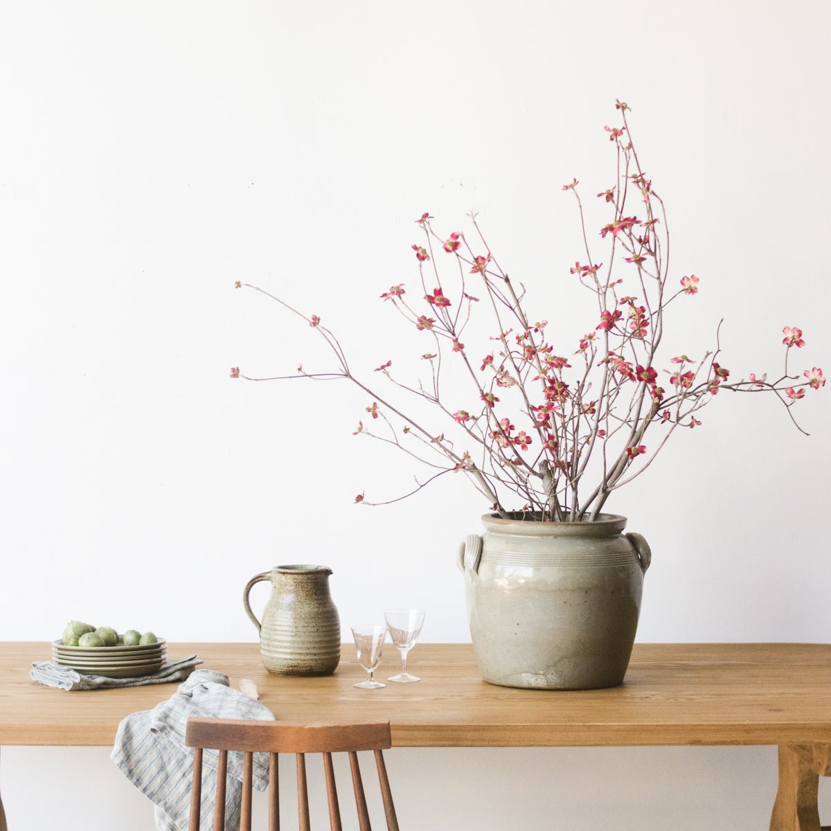Reclaimed Wood Oval Monastery Dining Table - elsie green - reclaimed wood furniture