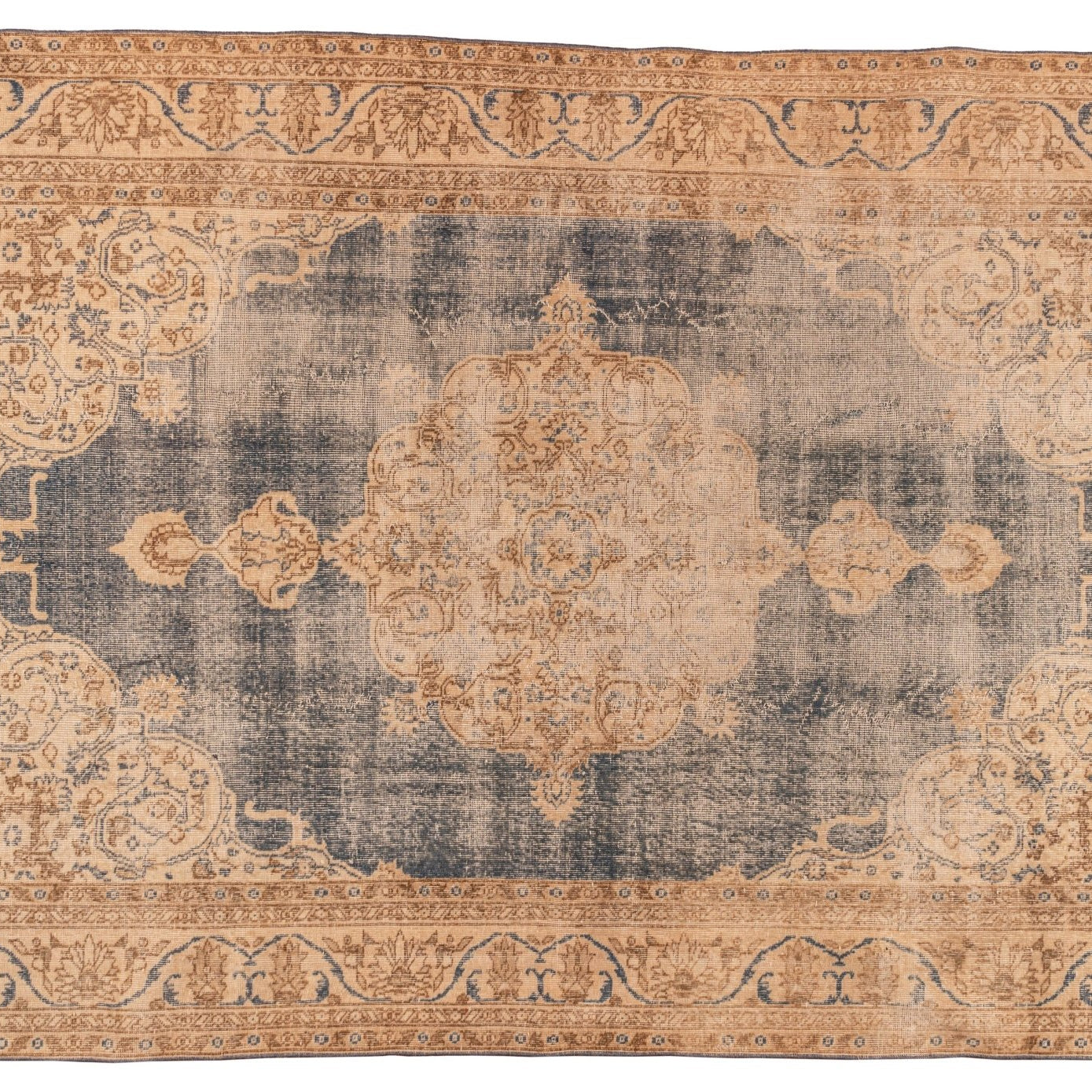 Renne Vintage Rug | 6'7" x 9'11" - elsie green - textiles
