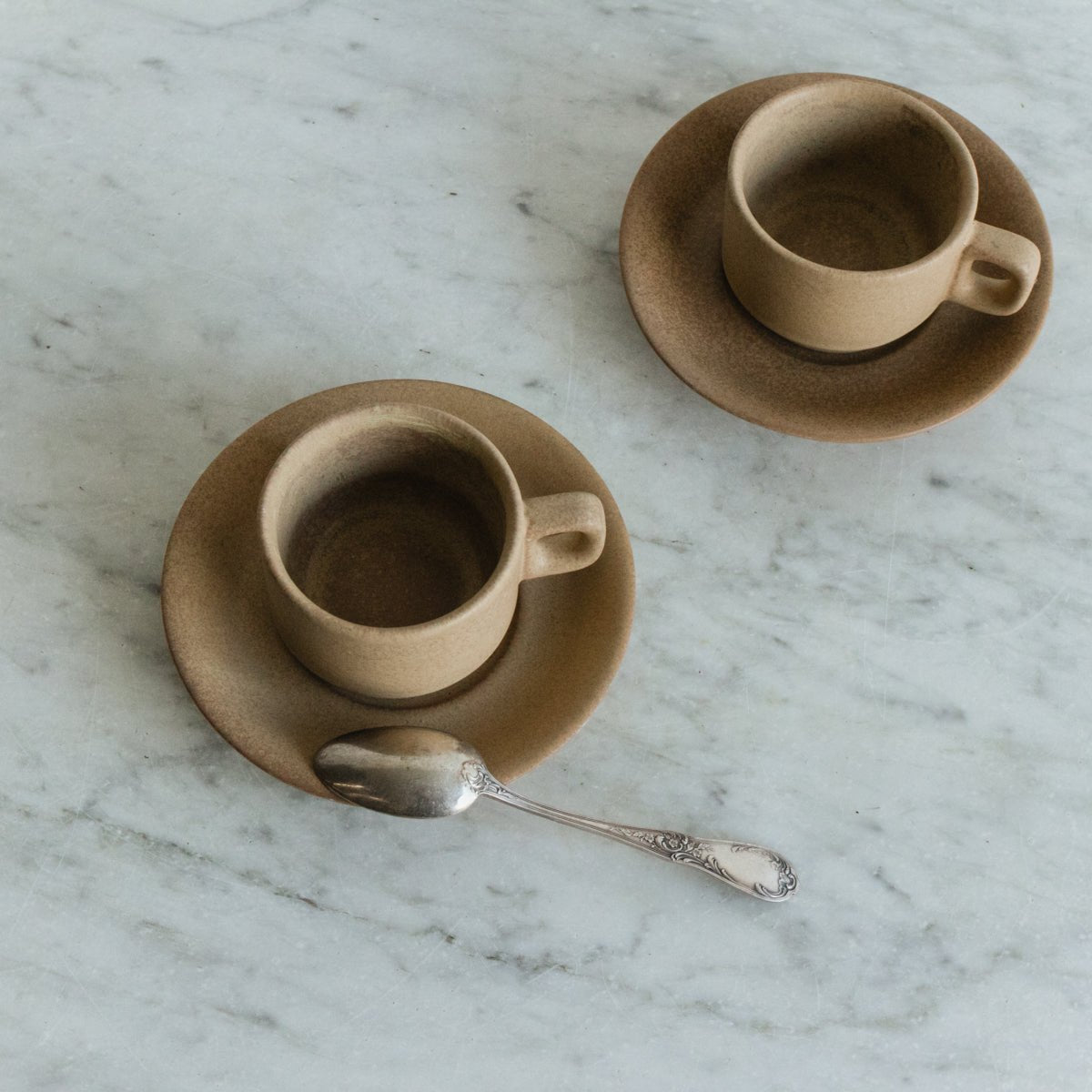 Rhoda Ceram Collection | Pair of Cups and Saucers - elsie green - the french kitchen