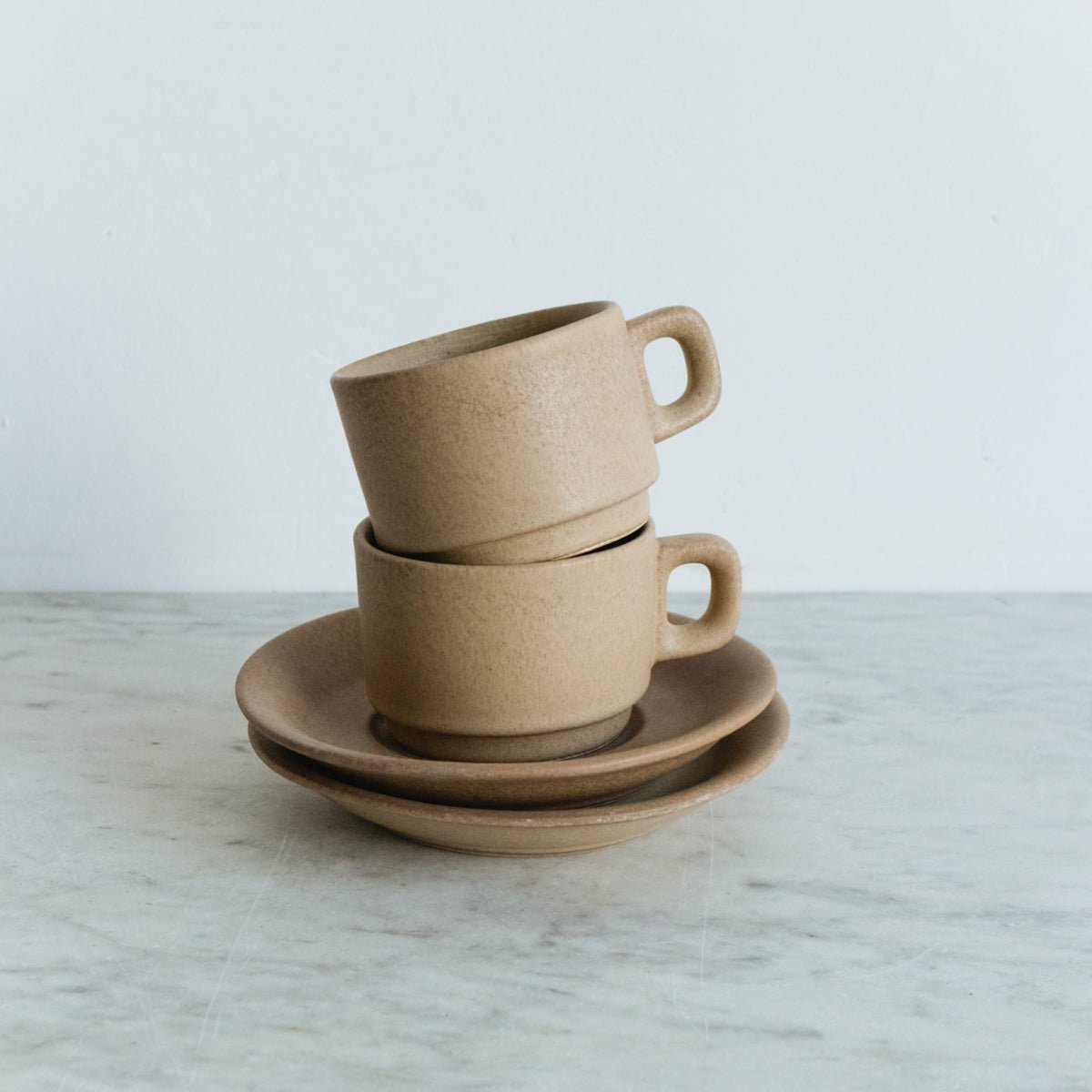 Rhoda Ceram Collection | Pair of Cups and Saucers - elsie green - the french kitchen