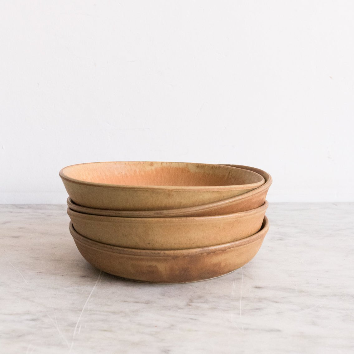 RhodaCeram Collection | Pair of Shallow Bowls - elsie green - the french kitchen