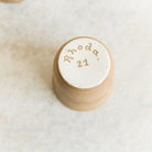 Rhodaceram Numbered Sandstone Pitcher & Set Of 6 Tumblers - elsie green - The French Kitchen