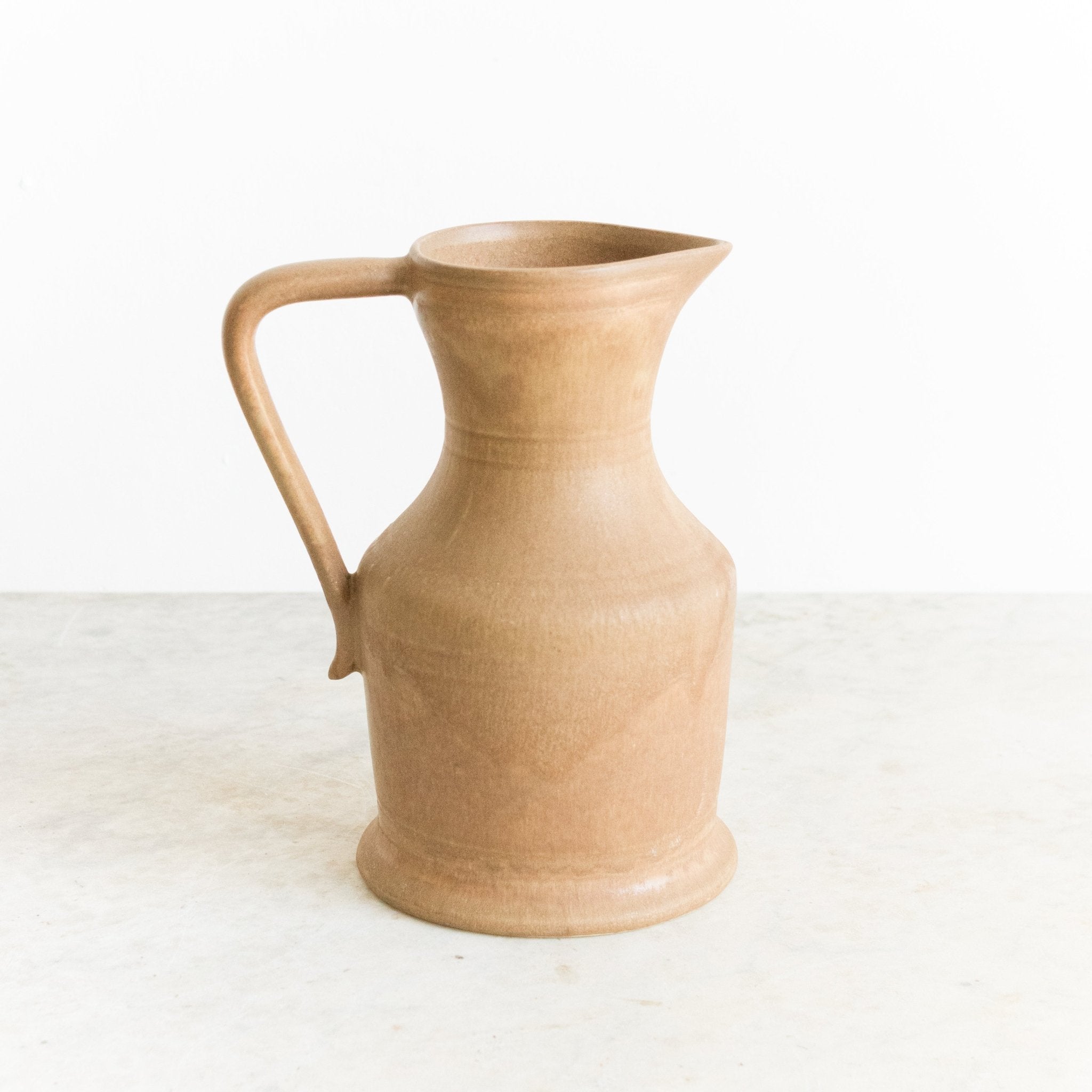 Rhodaceram Numbered Sandstone Pitcher & Set Of 6 Tumblers - elsie green - The French Kitchen